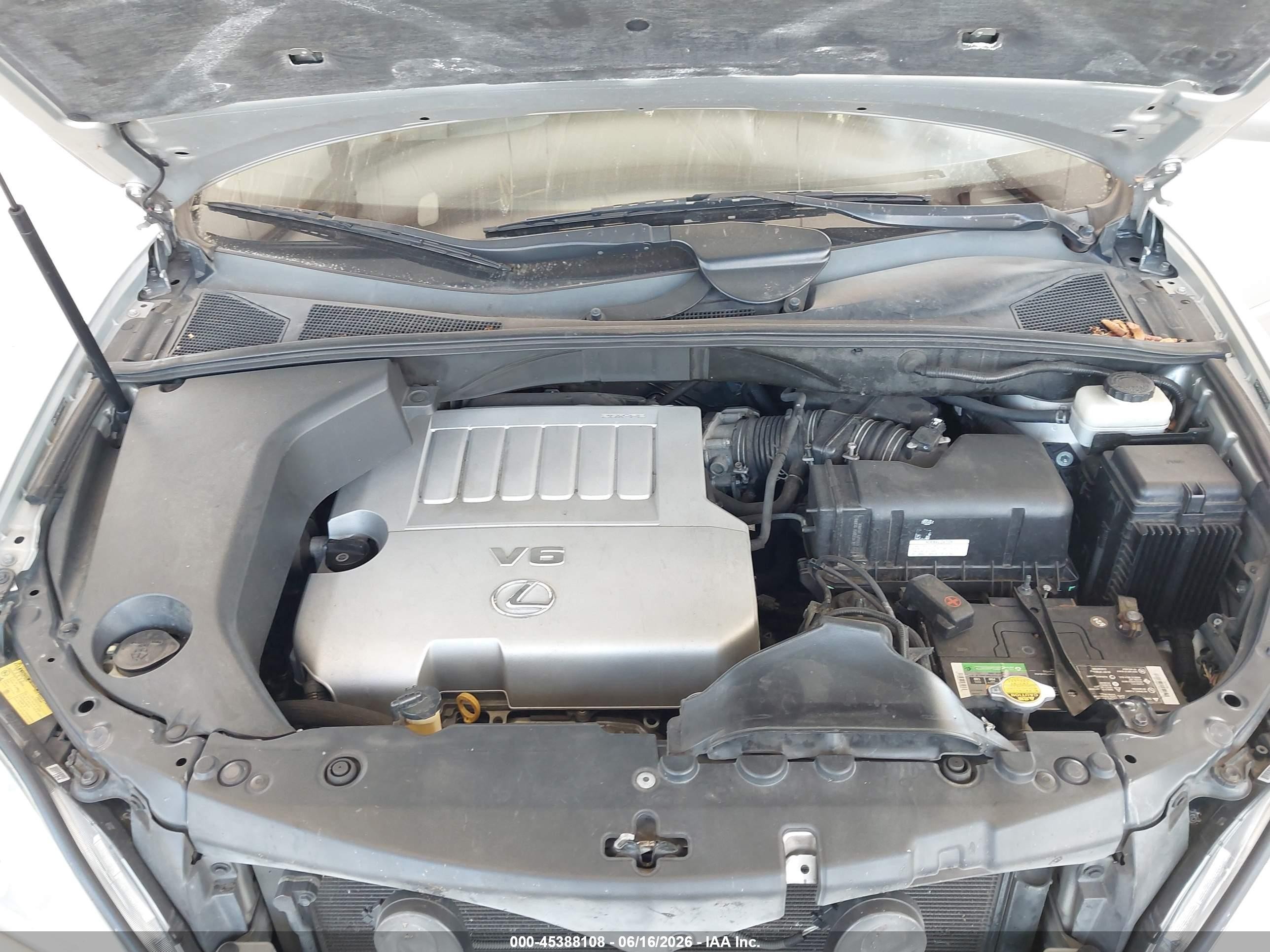 2008 Lexus Rx 350   Серебряный vin: 2T2GK31U38C041540