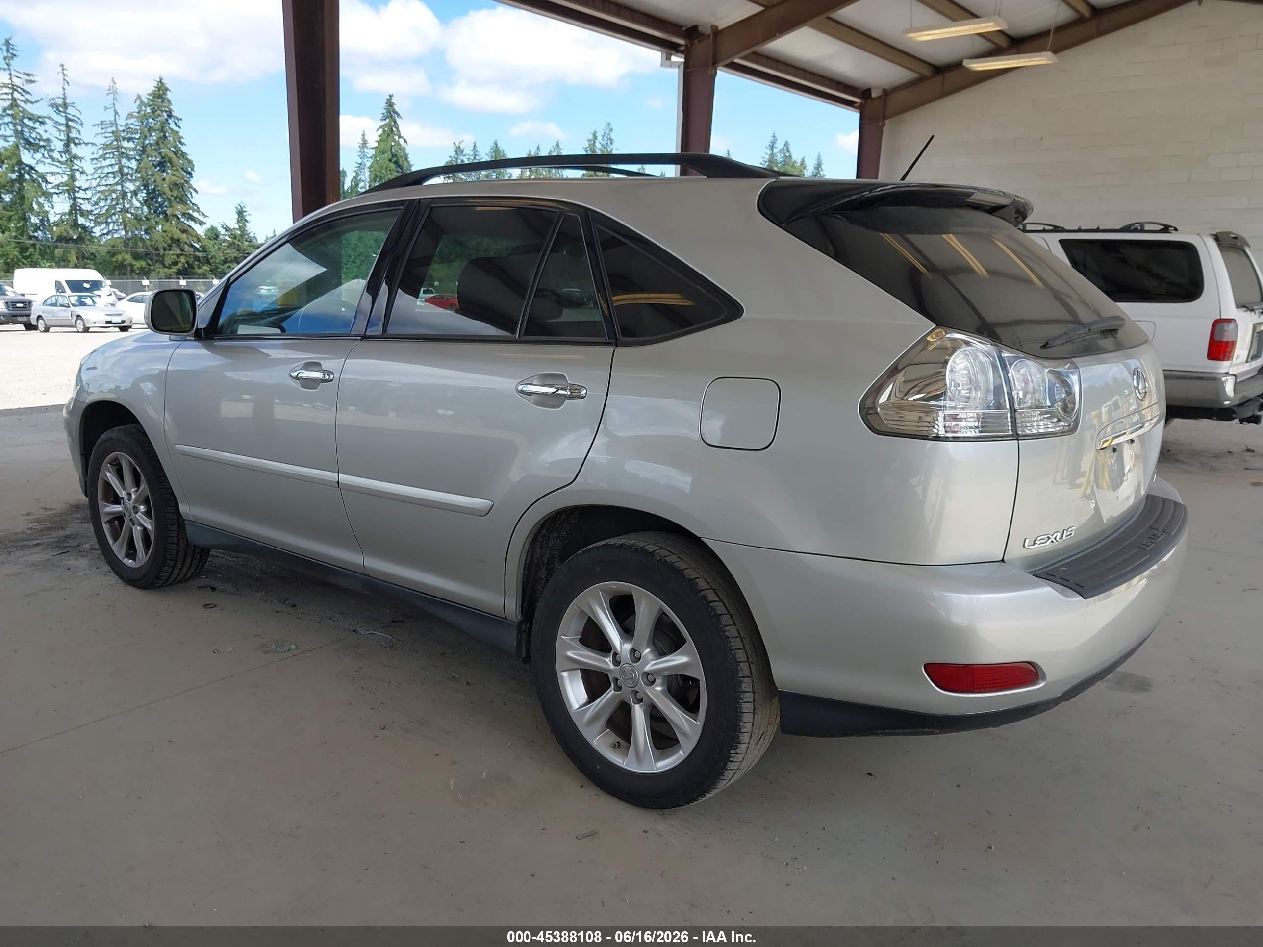2008 Lexus Rx 350   Серебряный vin: 2T2GK31U38C041540