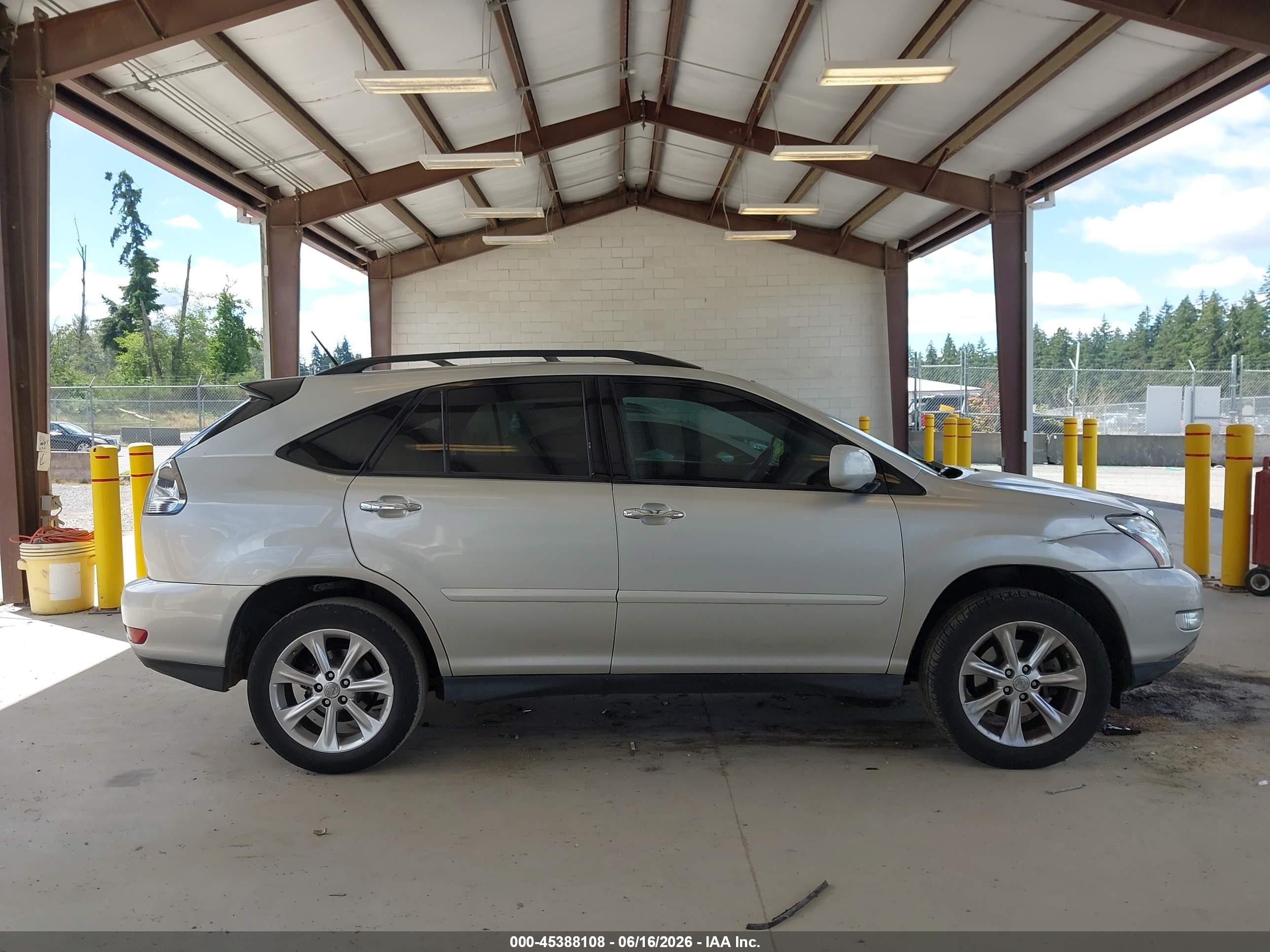 2008 Lexus Rx 350   Серебряный vin: 2T2GK31U38C041540