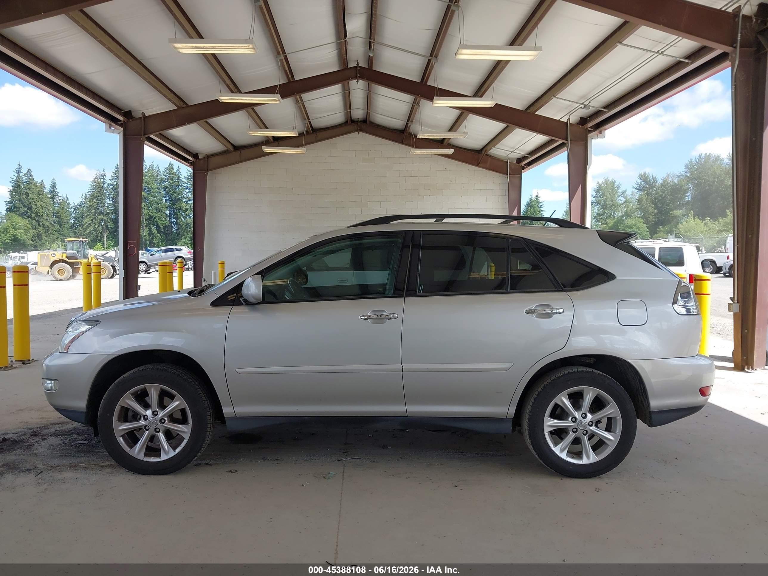 2008 Lexus Rx 350   Серебряный vin: 2T2GK31U38C041540