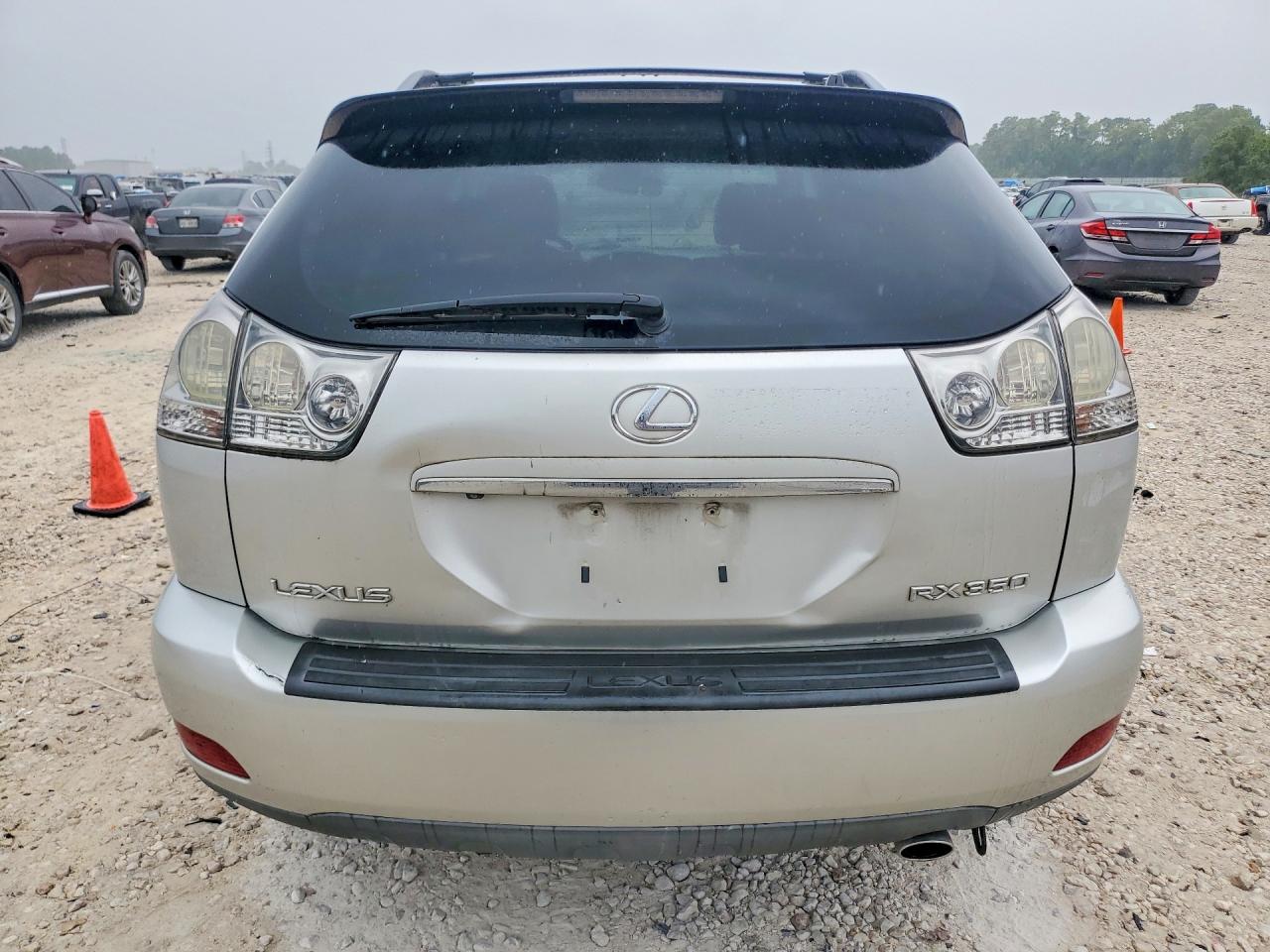 2008 Lexus Rx 350 Silver vin: 2T2GK31U38C045314