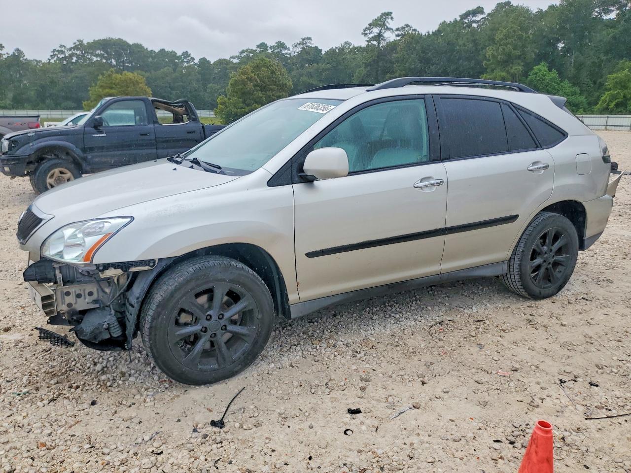 2008 Lexus Rx 350 Silver vin: 2T2GK31U38C045314