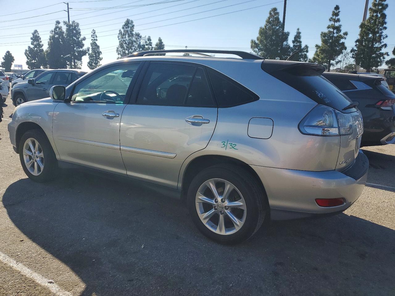 2008 Lexus Rx 350 Silver vin: 2T2GK31U38C054899