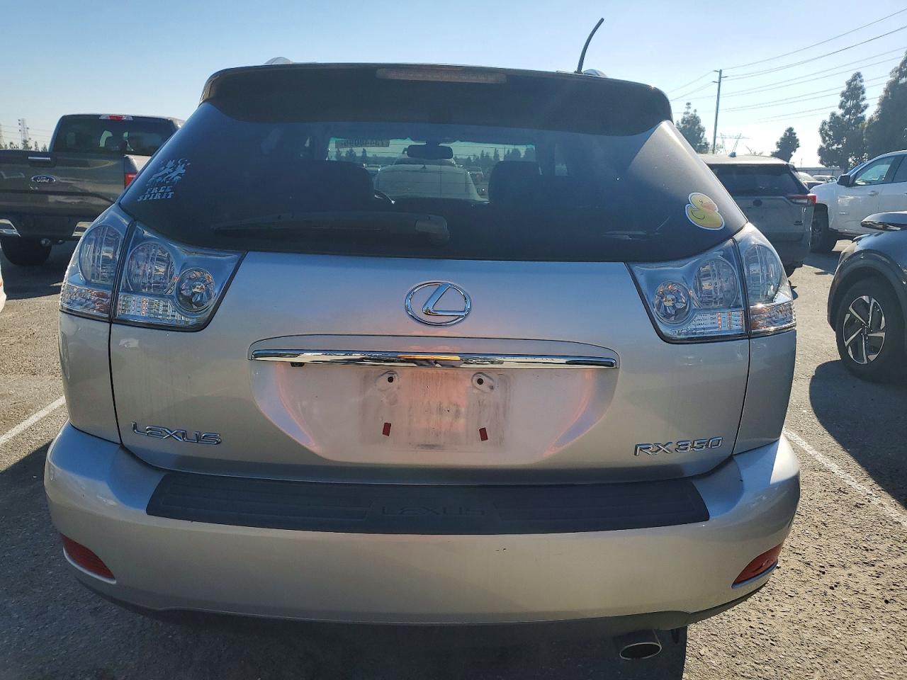 2008 Lexus Rx 350 Silver vin: 2T2GK31U38C054899