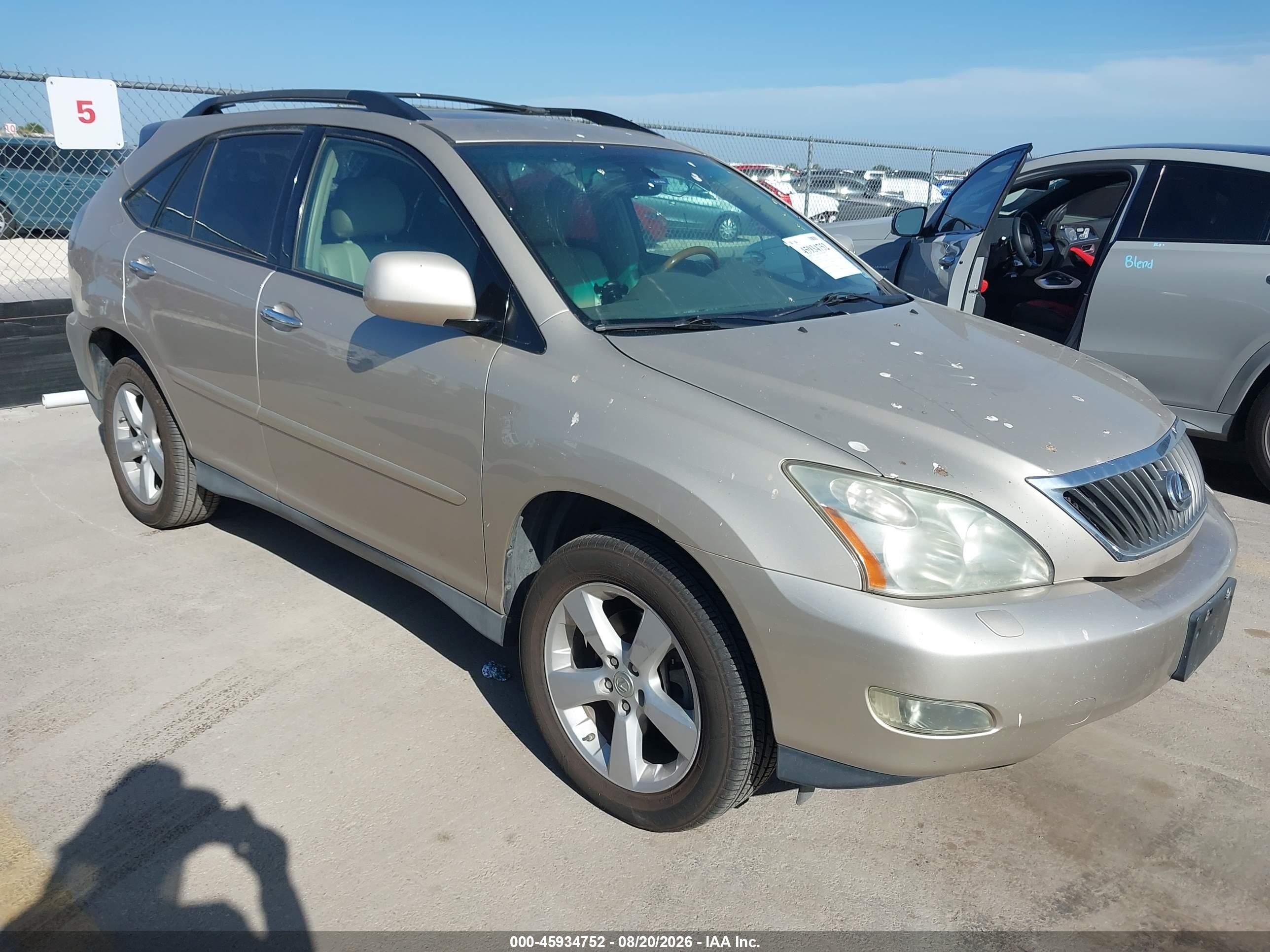 2008 Lexus Rx 350 Brown vin: 2T2GK31U38C056653