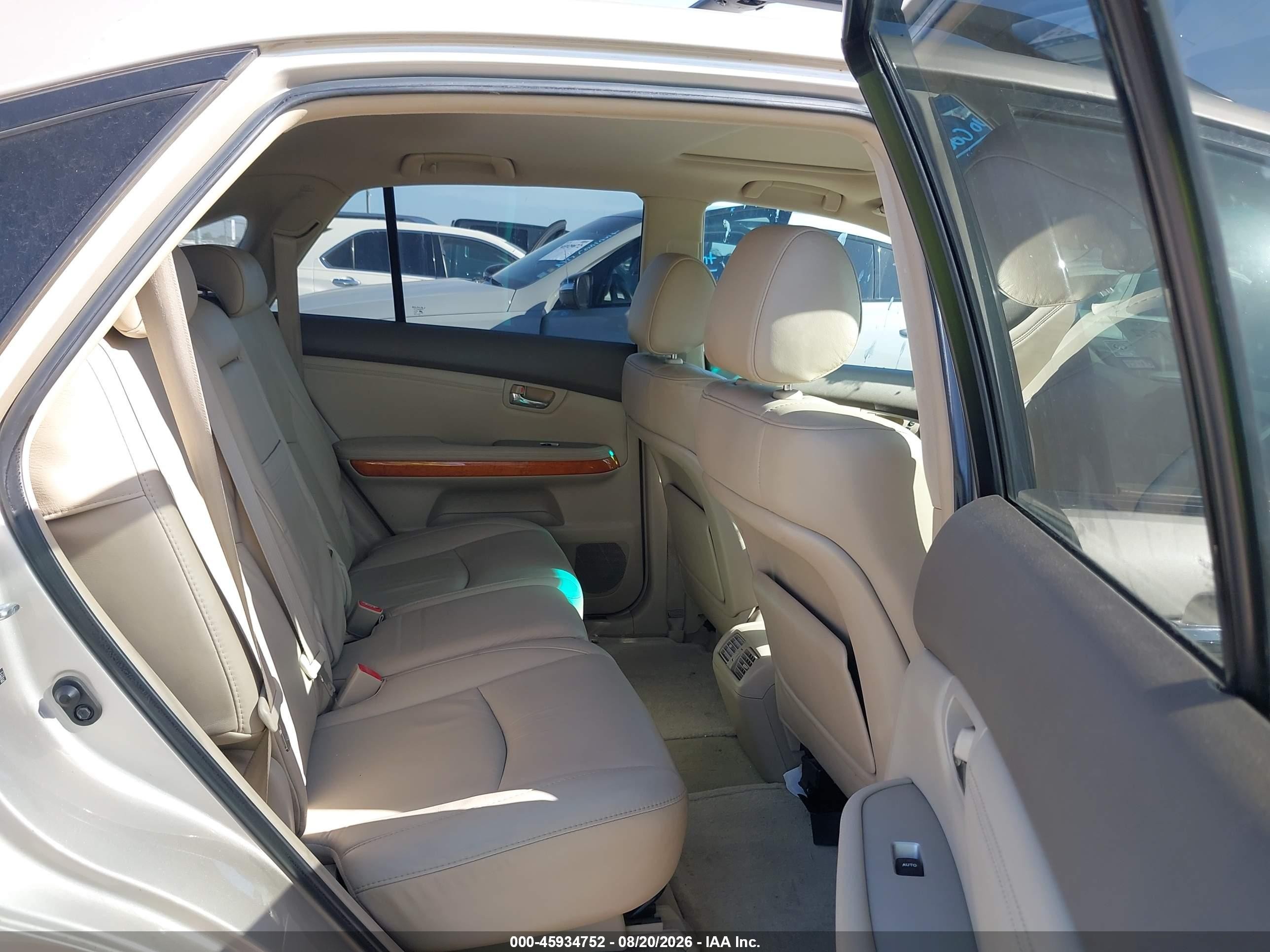 2008 Lexus Rx 350 Brown vin: 2T2GK31U38C056653