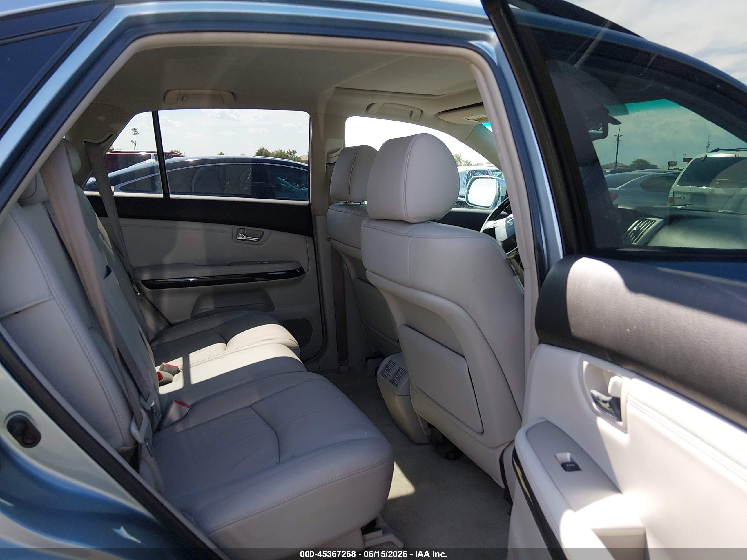 2009 Lexus Rx 350   Light Blue vin: 2T2GK31U39C062583
