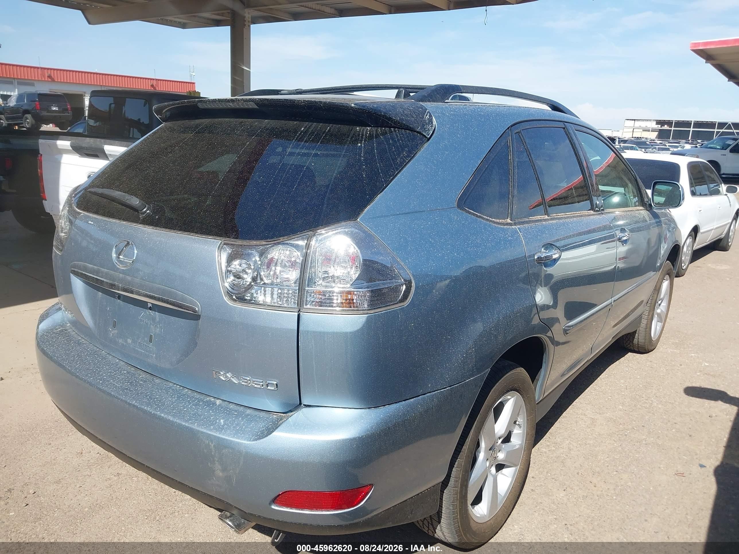 2009 Lexus Rx 350   Light Blue vin: 2T2GK31U39C062583