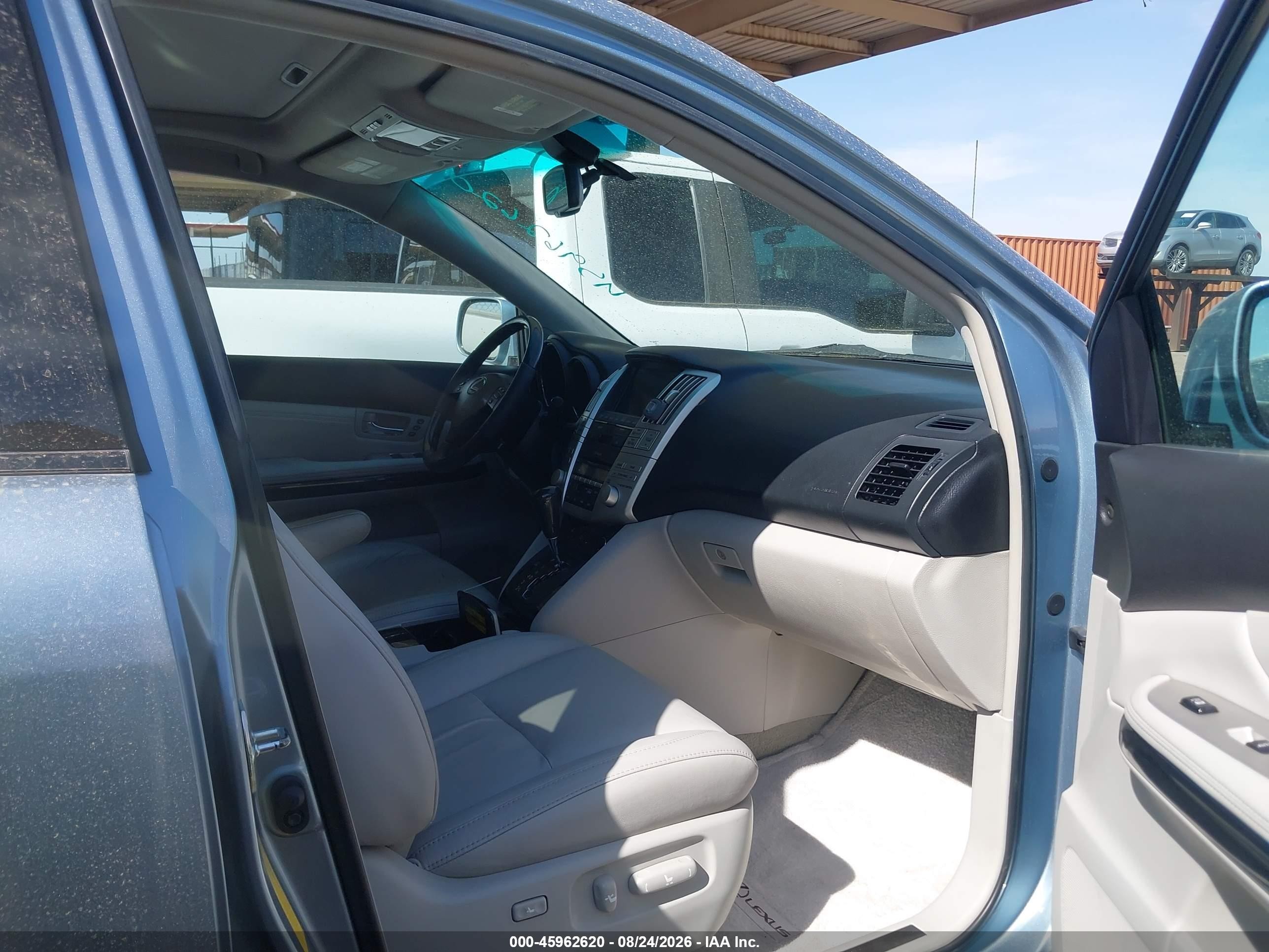 2009 Lexus Rx 350   Light Blue vin: 2T2GK31U39C062583