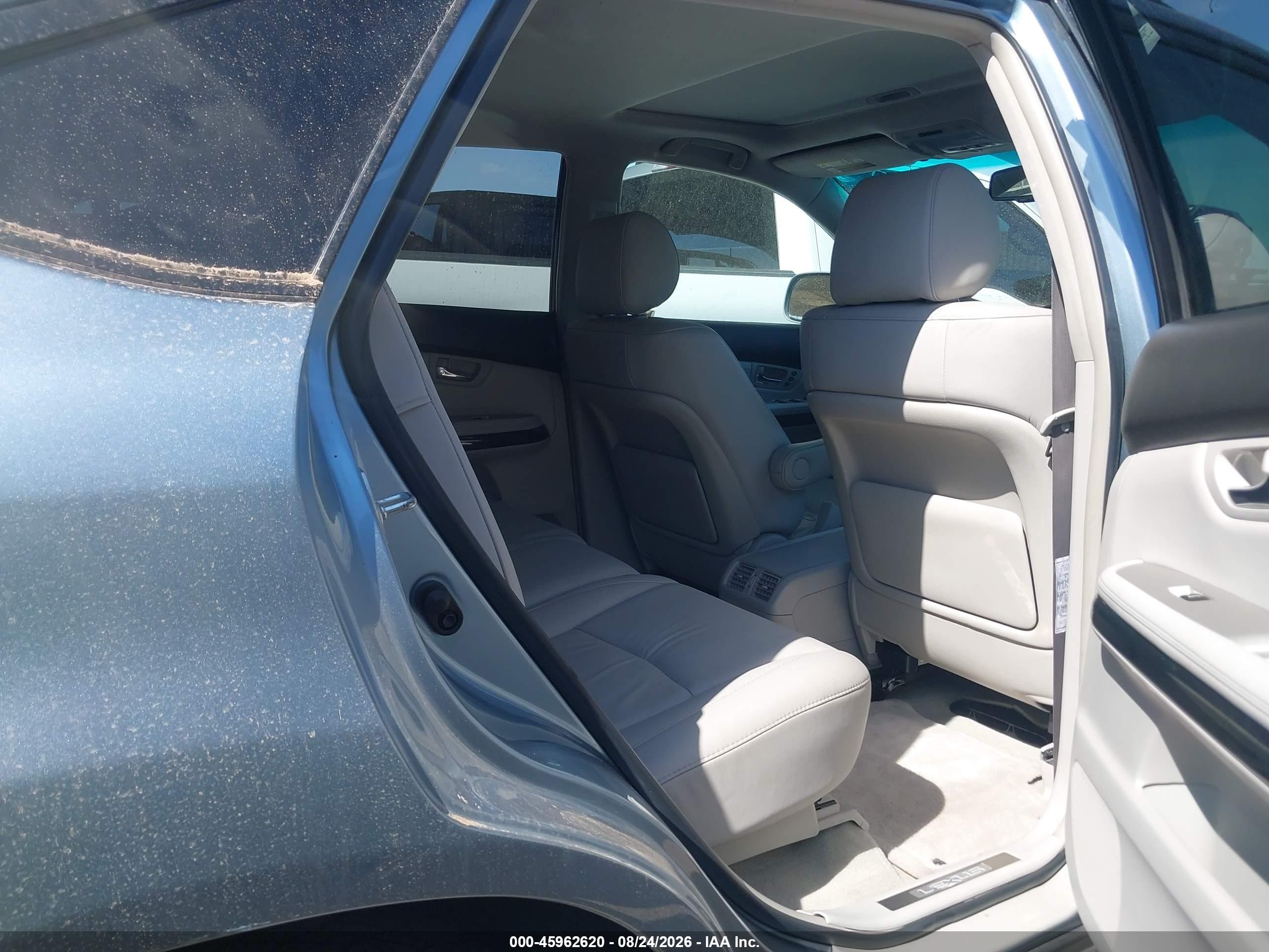 2009 Lexus Rx 350   Light Blue vin: 2T2GK31U39C062583
