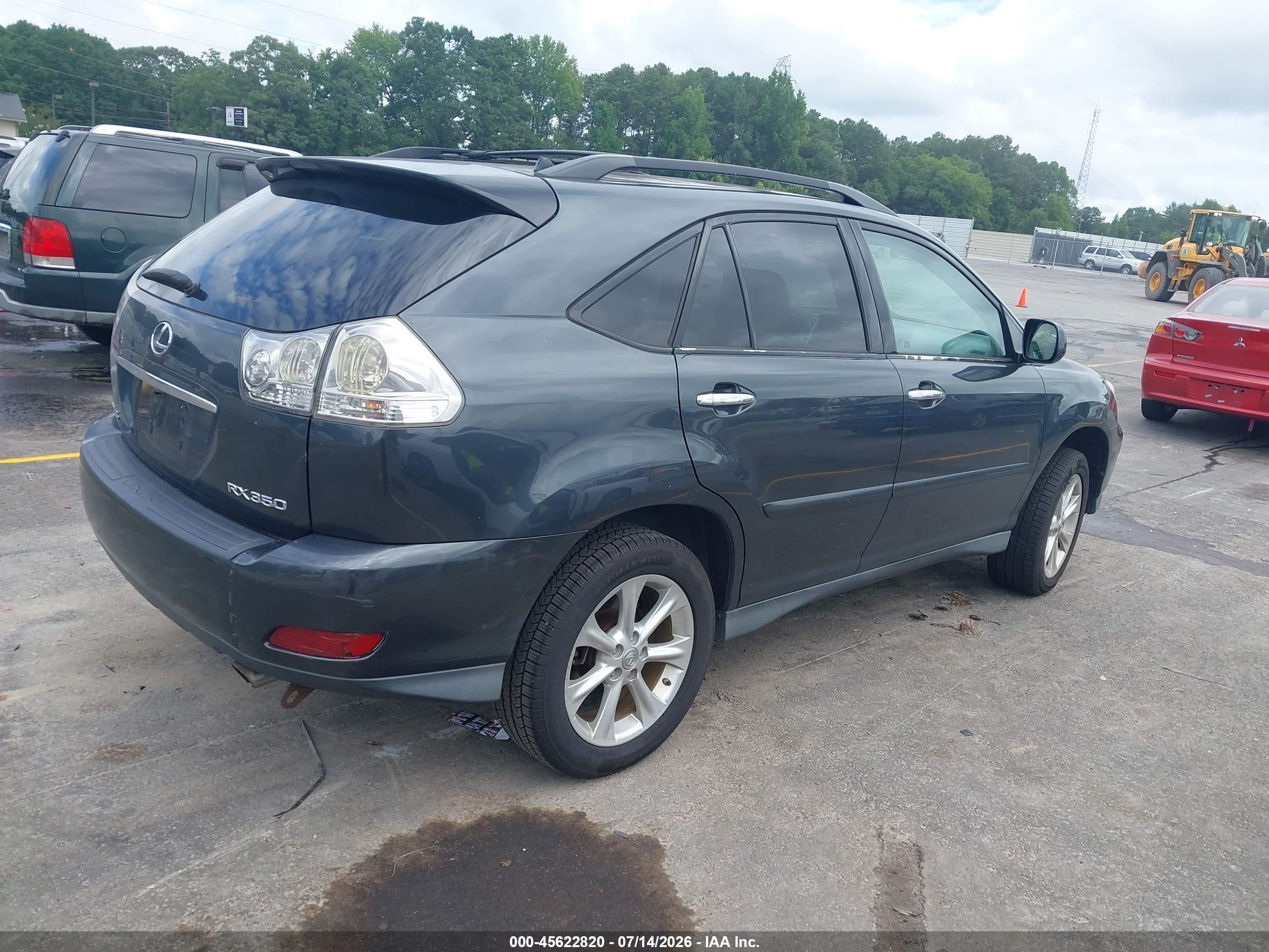 2009 Lexus Rx 350   Gray vin: 2T2GK31U39C063670