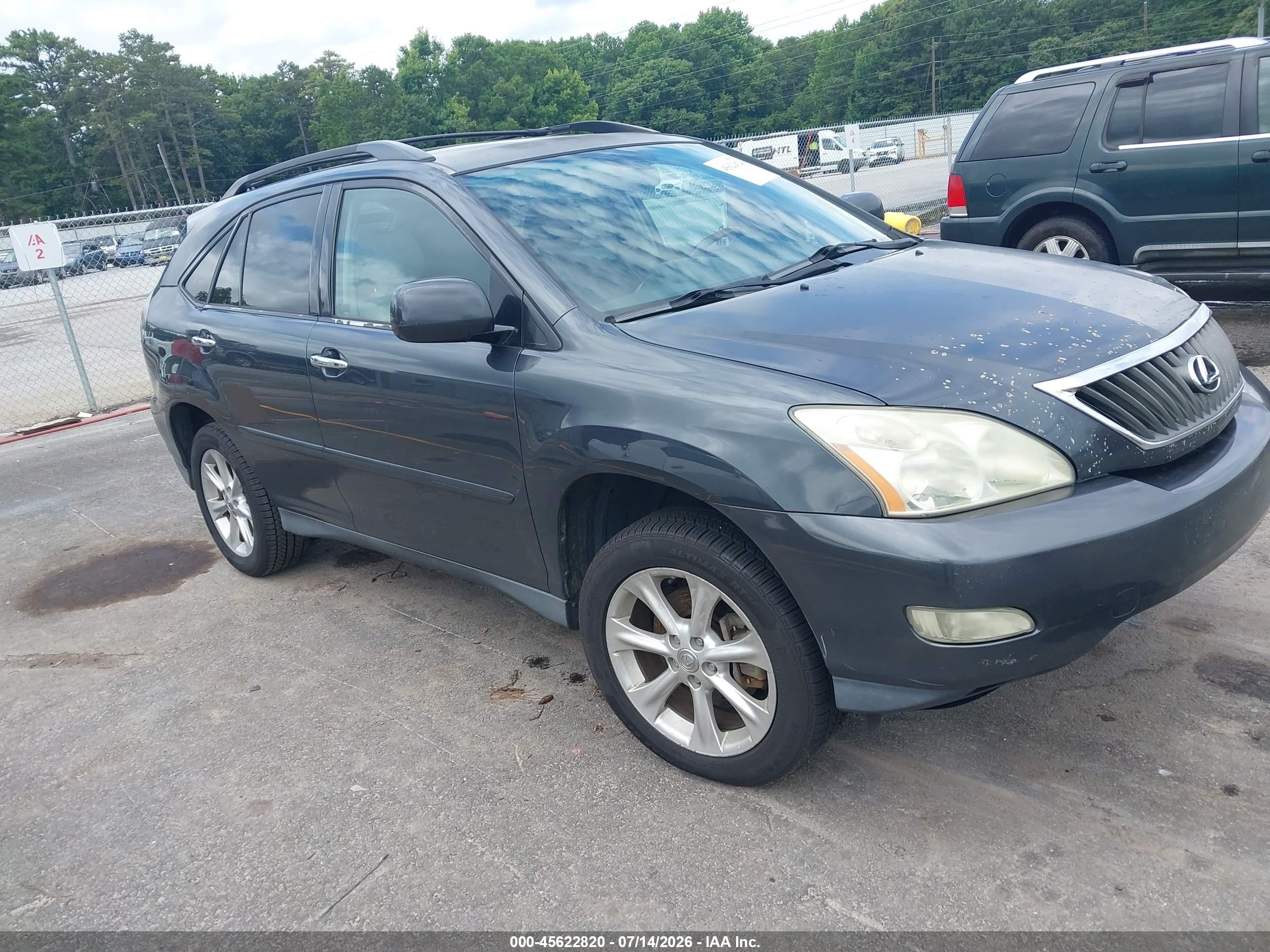 2009 Lexus Rx 350   Gray vin: 2T2GK31U39C063670