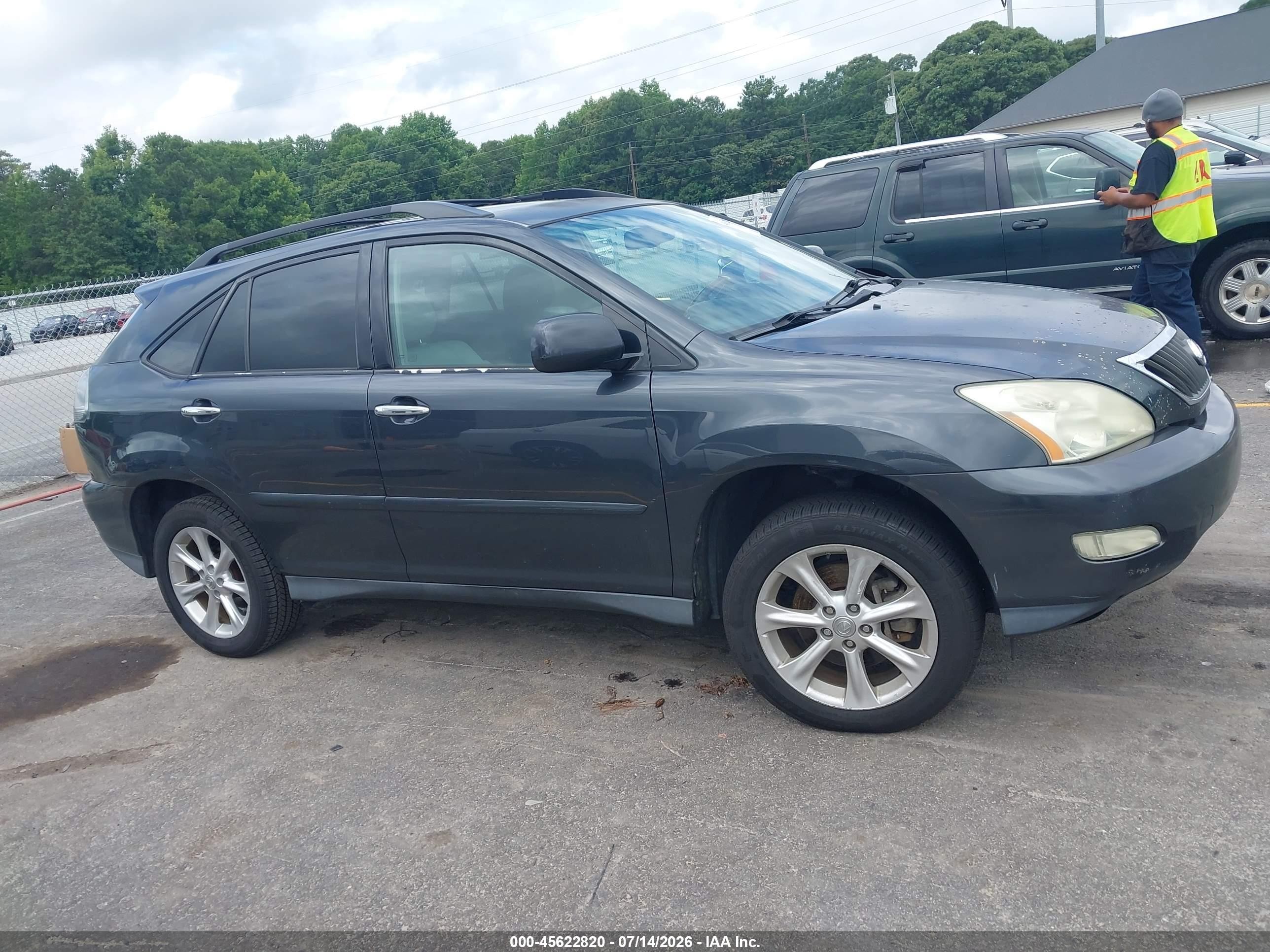 2009 Lexus Rx 350   Gray vin: 2T2GK31U39C063670