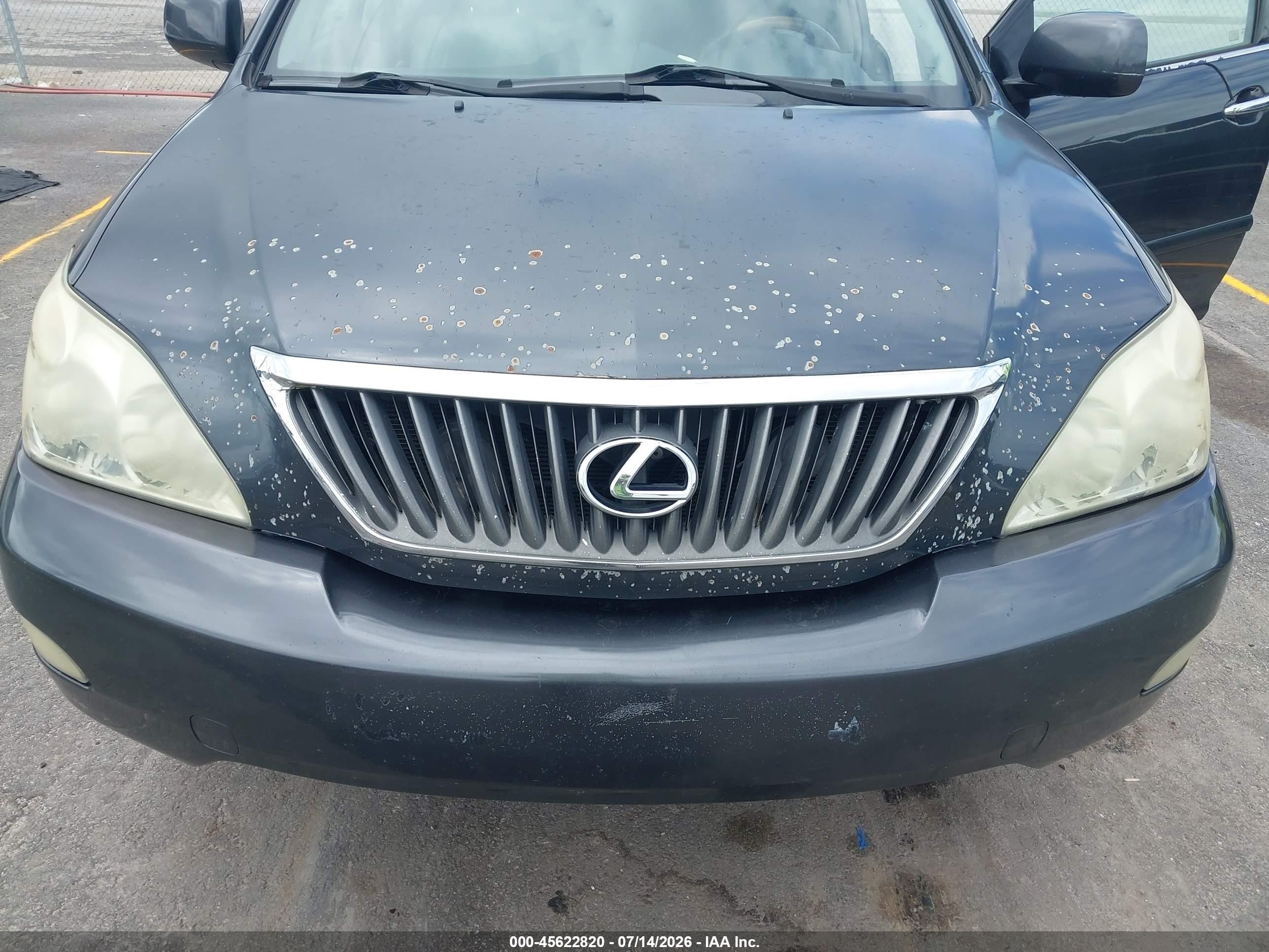 2009 Lexus Rx 350   Gray vin: 2T2GK31U39C063670