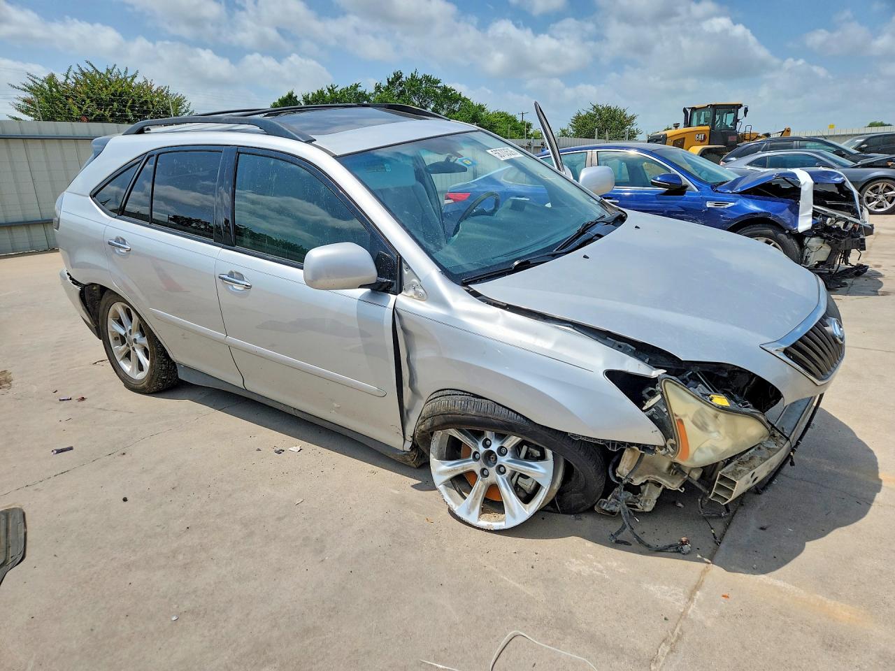 2009 Lexus Rx 350 Silver vin: 2T2GK31U39C067587