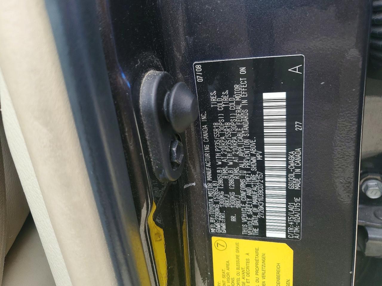 2009 Lexus Rx 350 Black vin: 2T2GK31U39C072157