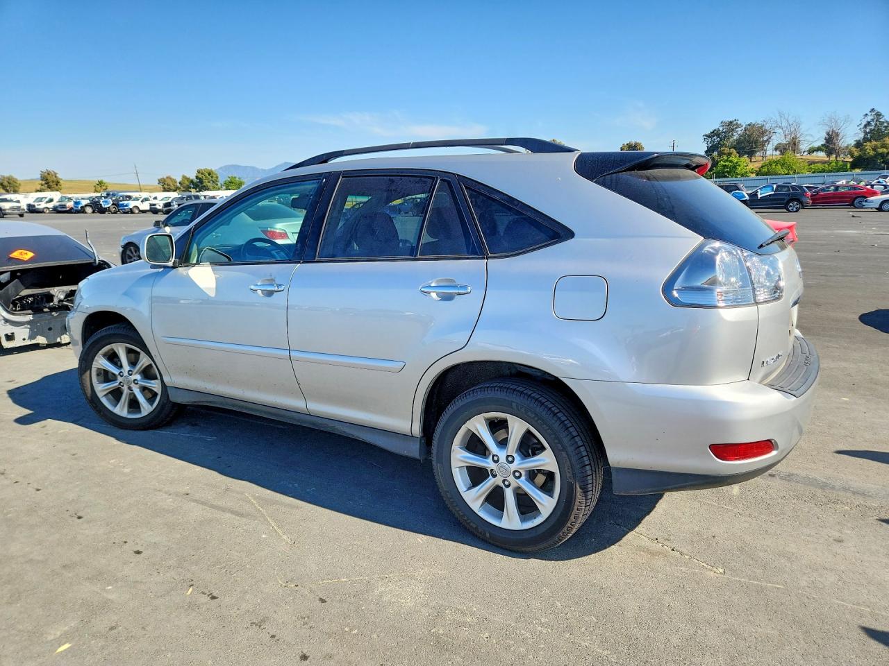 2009 Lexus Rx 350 Silver vin: 2T2GK31U39C079934