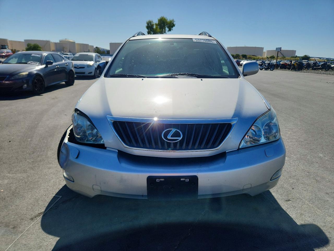 2009 Lexus Rx 350 Silver vin: 2T2GK31U39C079934