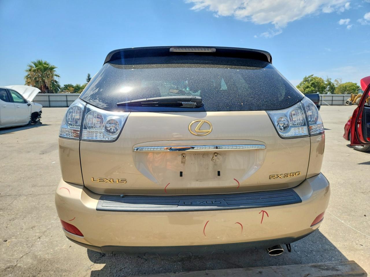 2009 Lexus Rx 350 Gold vin: 2T2GK31U39C079948