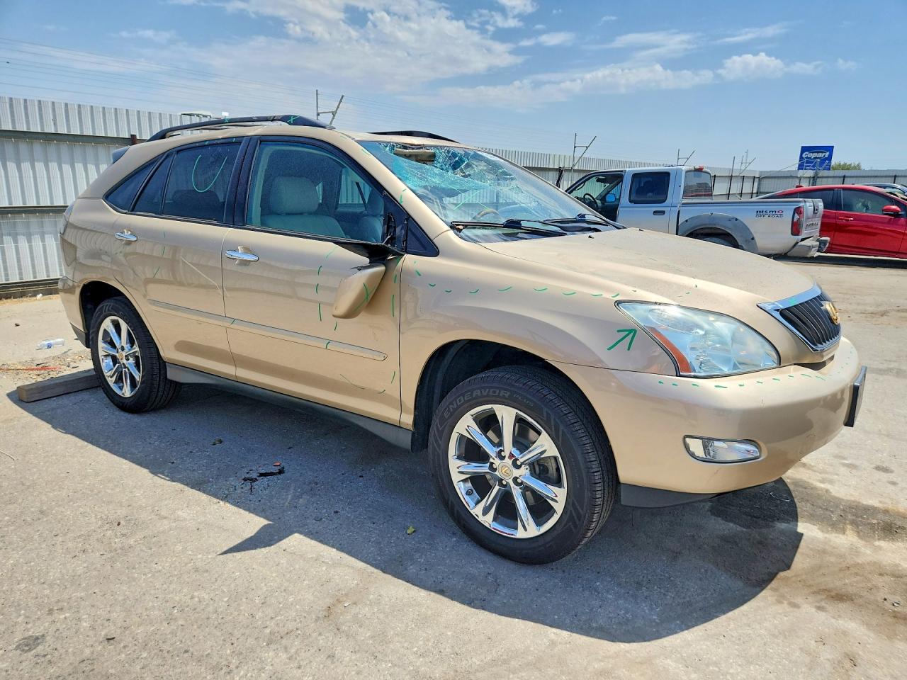 2009 Lexus Rx 350 Gold vin: 2T2GK31U39C079948