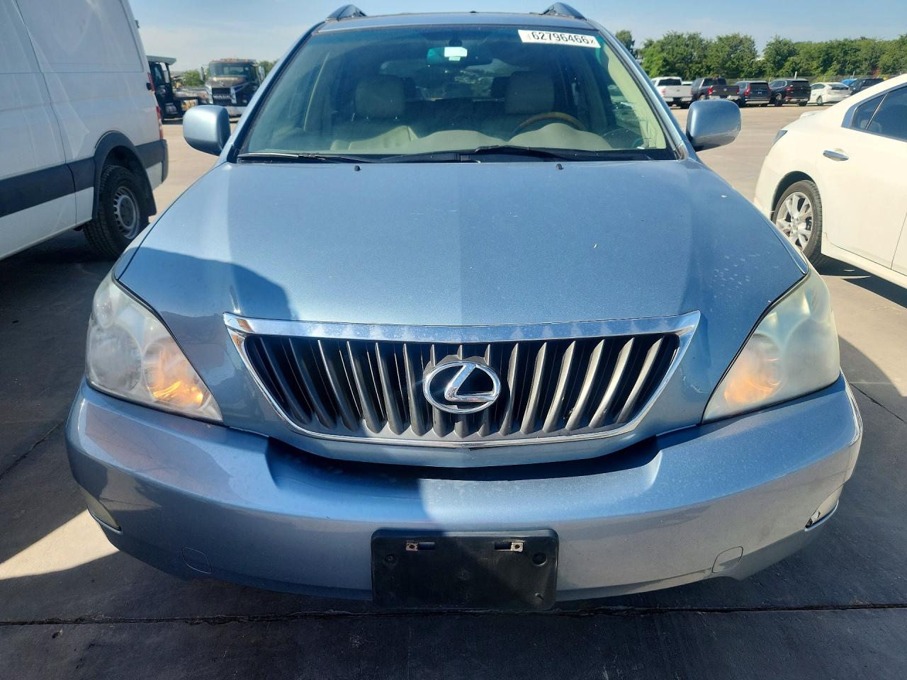 2009 Lexus Rx 350 Blue vin: 2T2GK31U39C081117