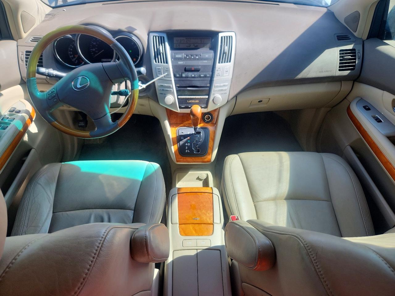 2009 Lexus Rx 350 Blue vin: 2T2GK31U39C081117