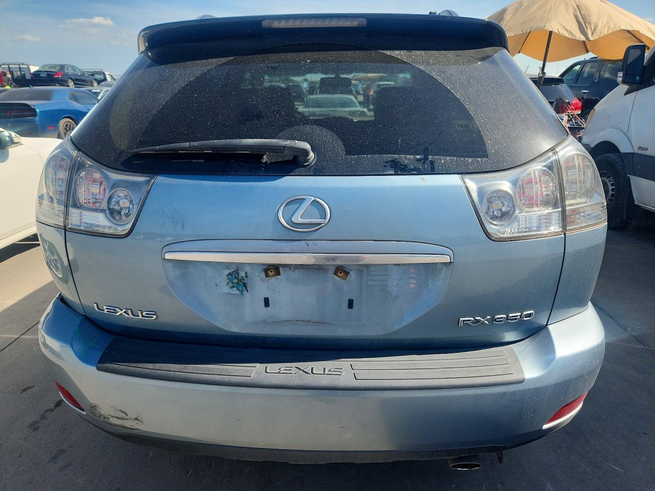 2009 Lexus Rx 350 Blue vin: 2T2GK31U39C081117