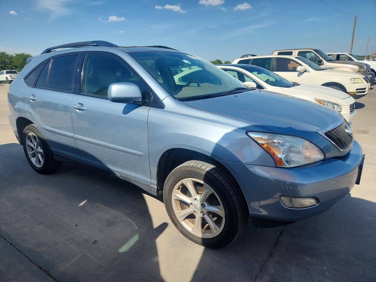 2009 Lexus Rx 350 Blue vin: 2T2GK31U39C081117