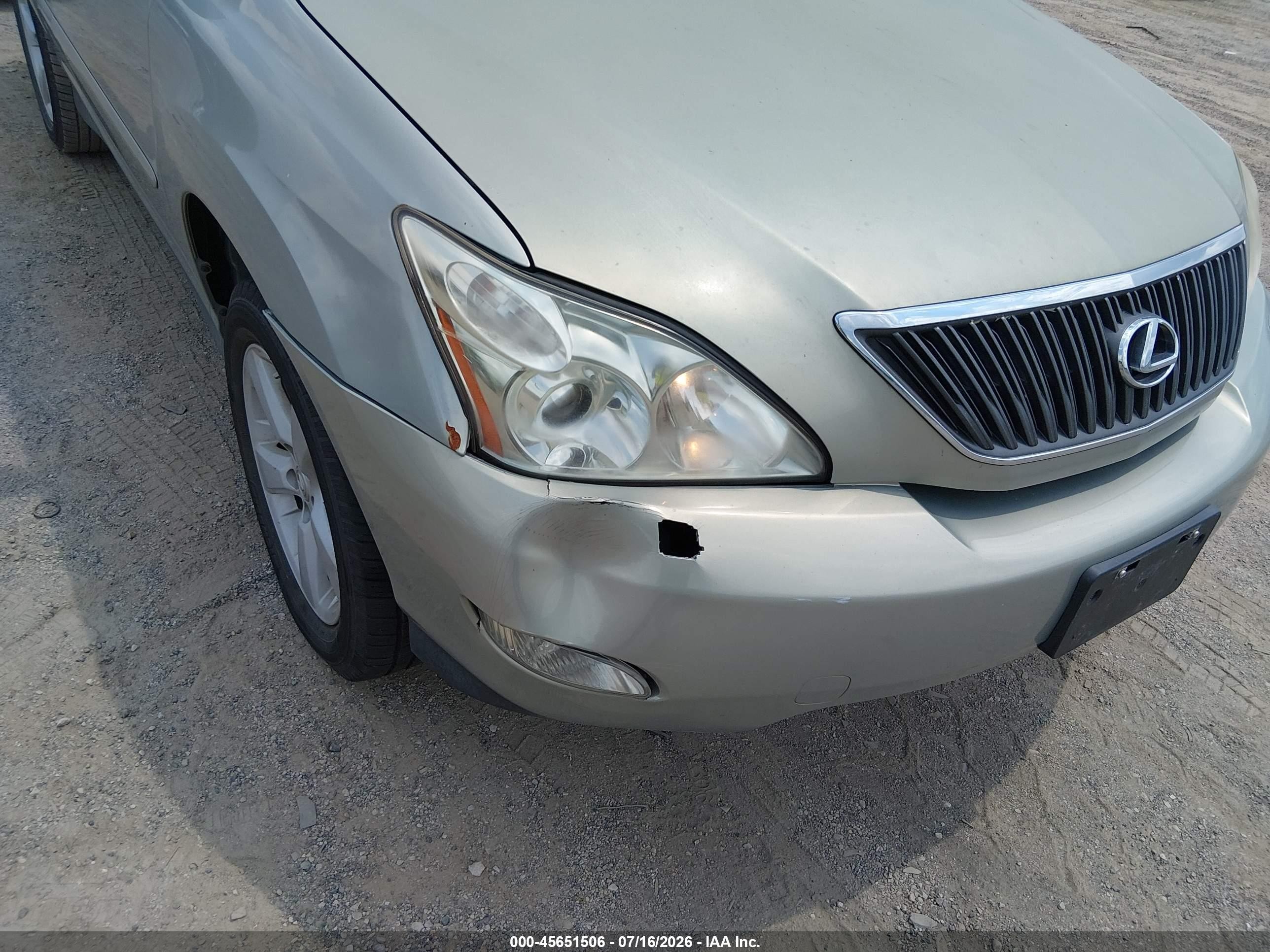 2007 Lexus Rx 350   Бирюзовый vin: 2T2GK31U47C008870