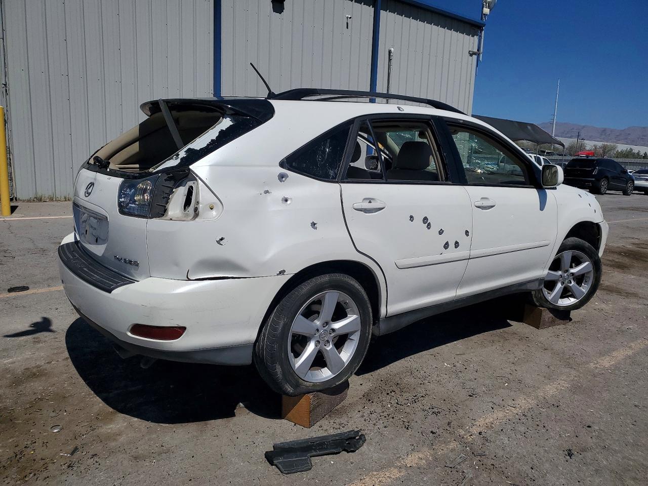 2007 Lexus Rx 350 White vin: 2T2GK31U47C011512