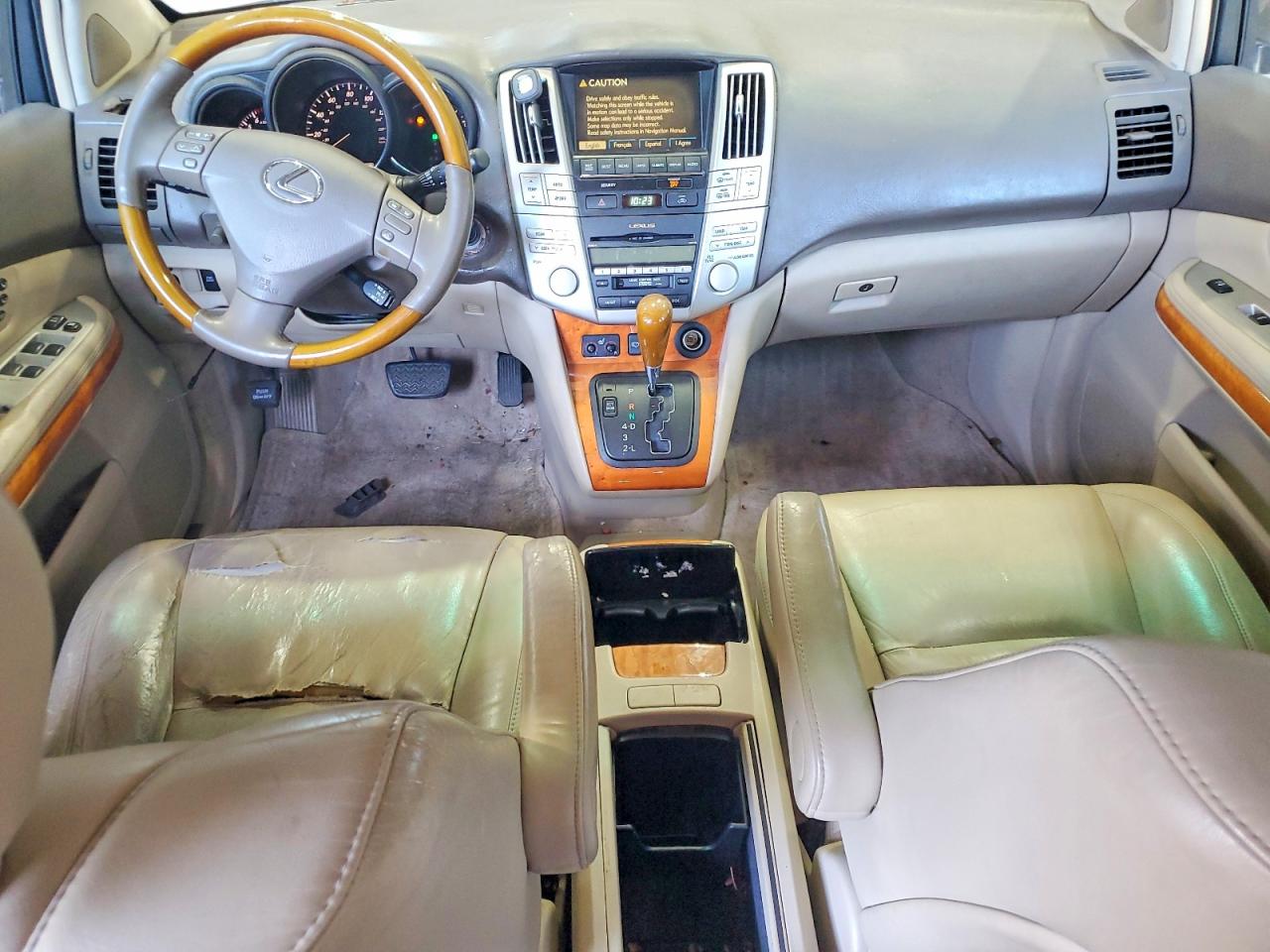2007 Lexus Rx 350 Beige vin: 2T2GK31U47C015155