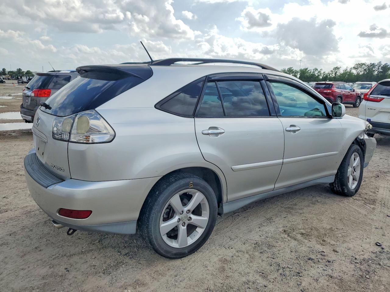 2007 Lexus Rx 350 Silver vin: 2T2GK31U47C016239