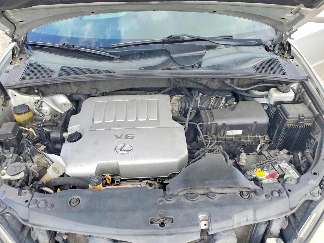 2007 Lexus Rx 350 Silver vin: 2T2GK31U47C016239