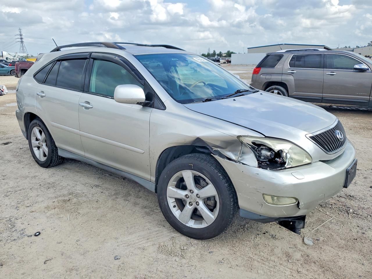 2007 Lexus Rx 350 Silver vin: 2T2GK31U47C016239