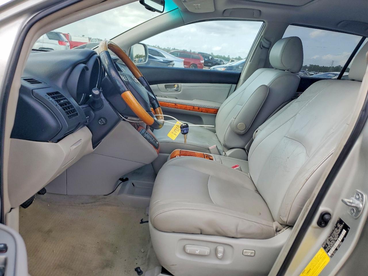 2007 Lexus Rx 350 Silver vin: 2T2GK31U47C016239