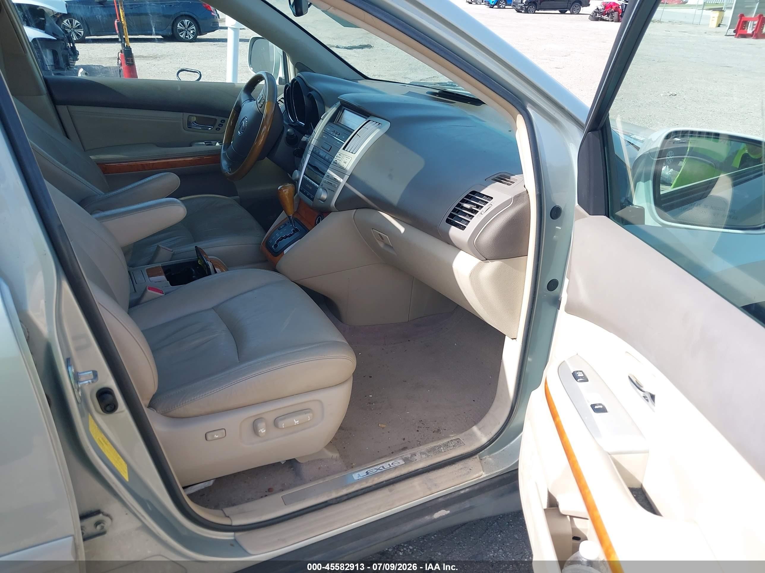 2007 Lexus Rx 350   Light Blue vin: 2T2GK31U47C022607