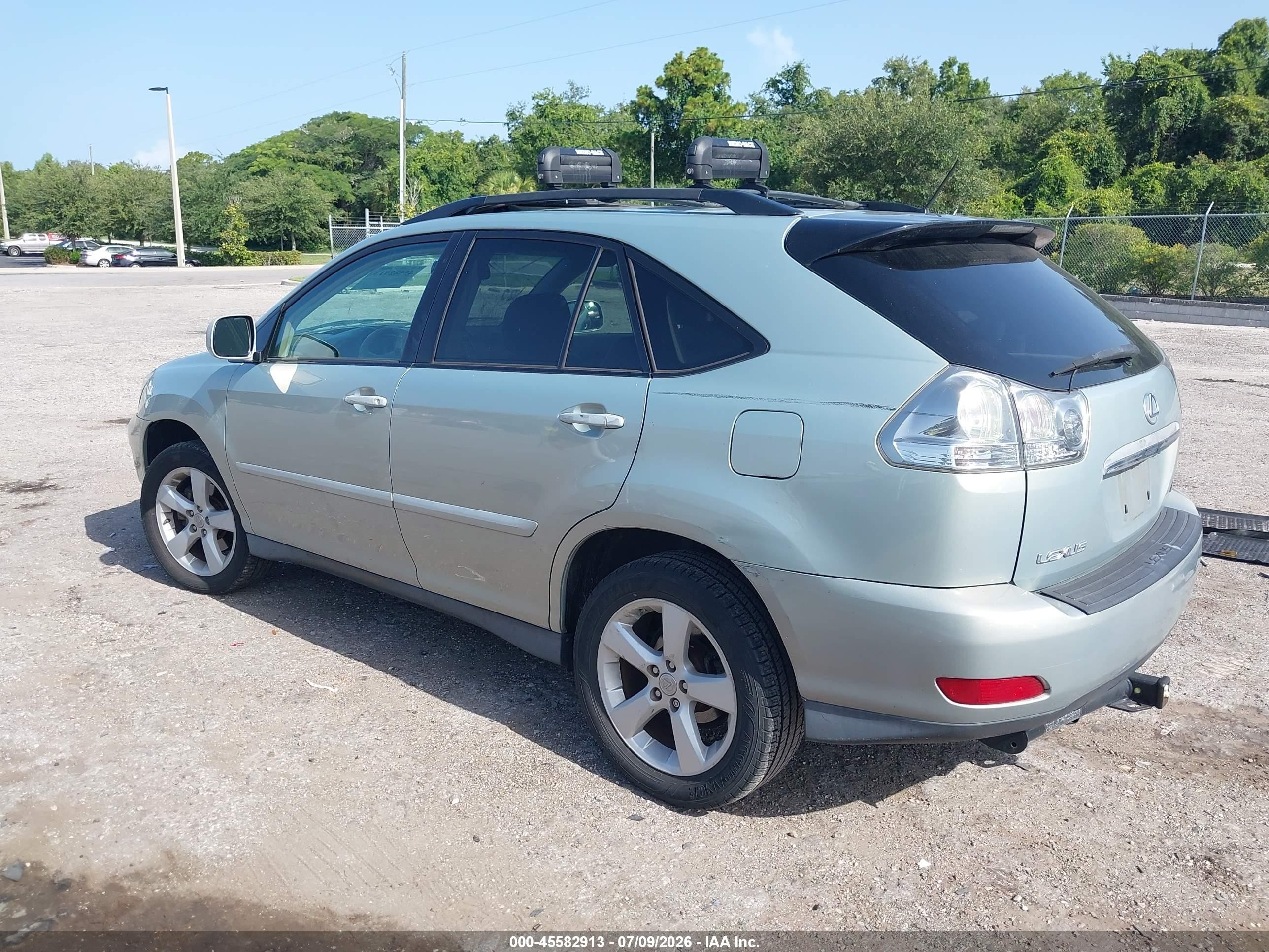2007 Lexus Rx 350   Light Blue vin: 2T2GK31U47C022607