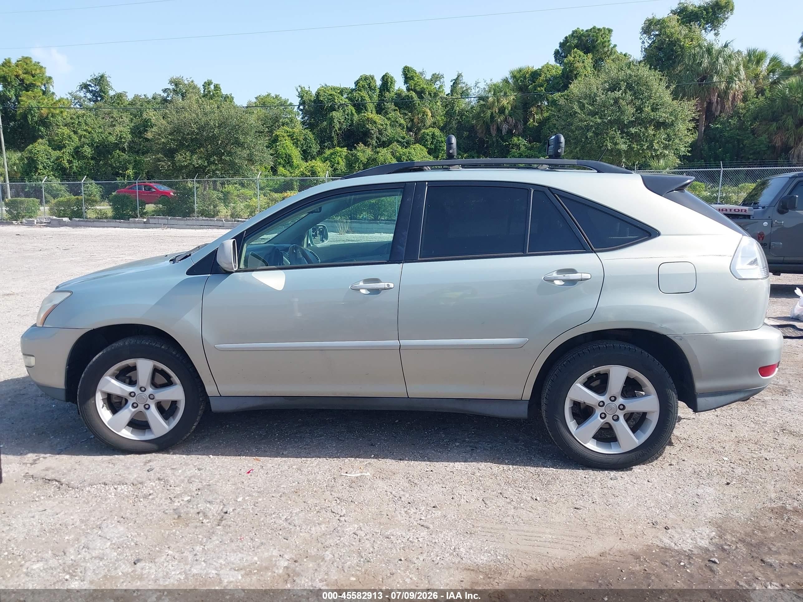 2007 Lexus Rx 350   Light Blue vin: 2T2GK31U47C022607
