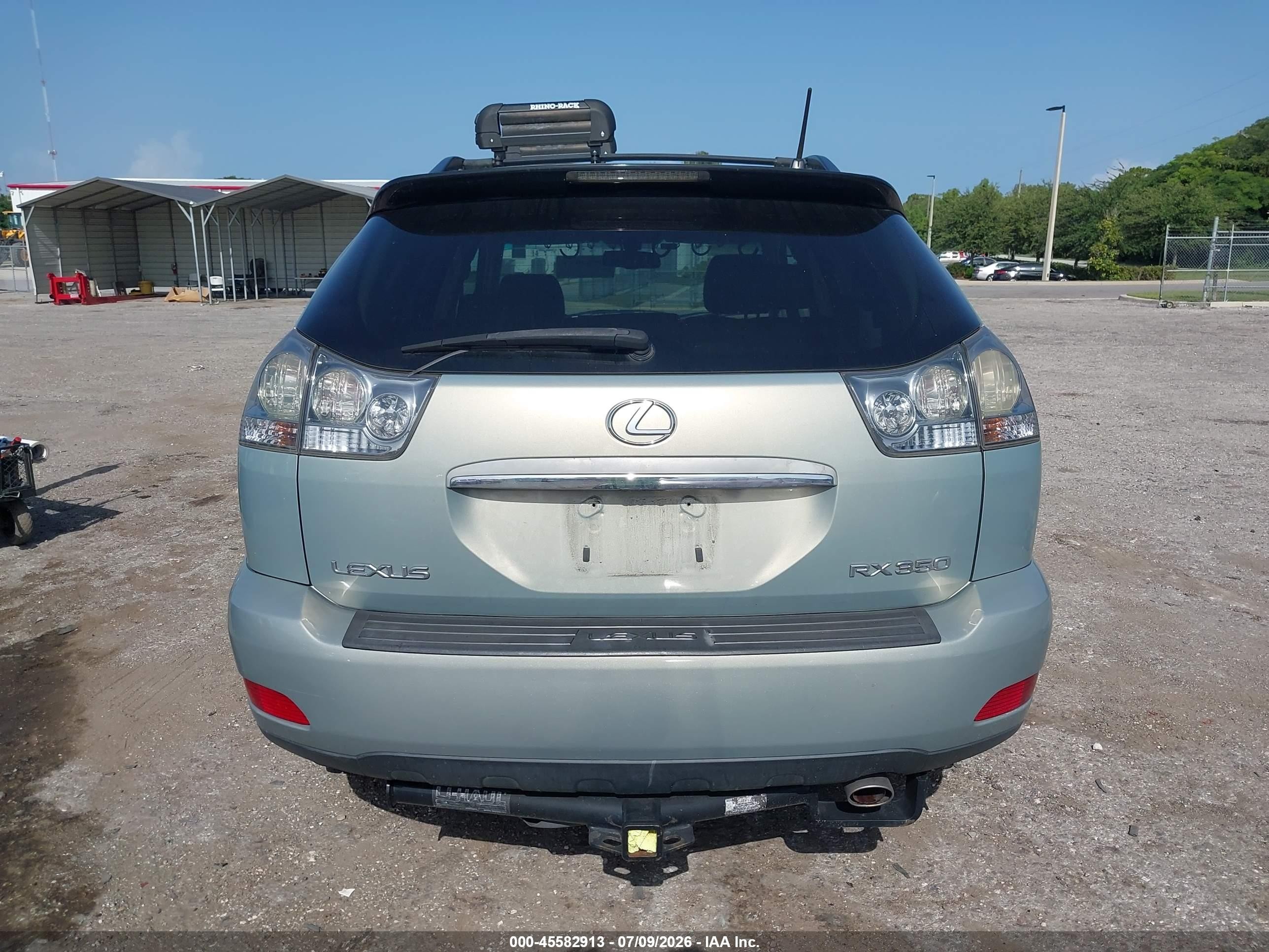 2007 Lexus Rx 350   Light Blue vin: 2T2GK31U47C022607