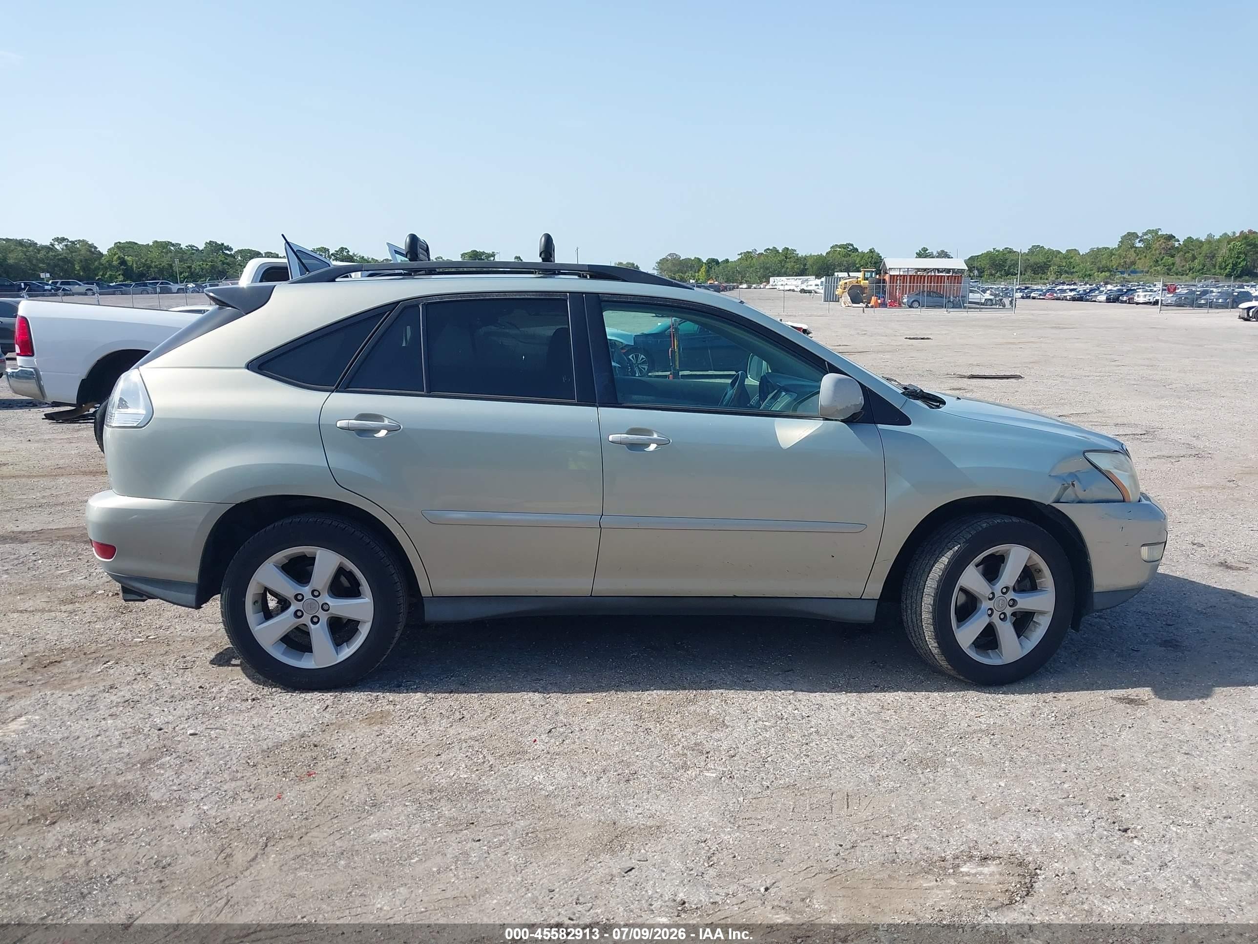 2007 Lexus Rx 350   Light Blue vin: 2T2GK31U47C022607