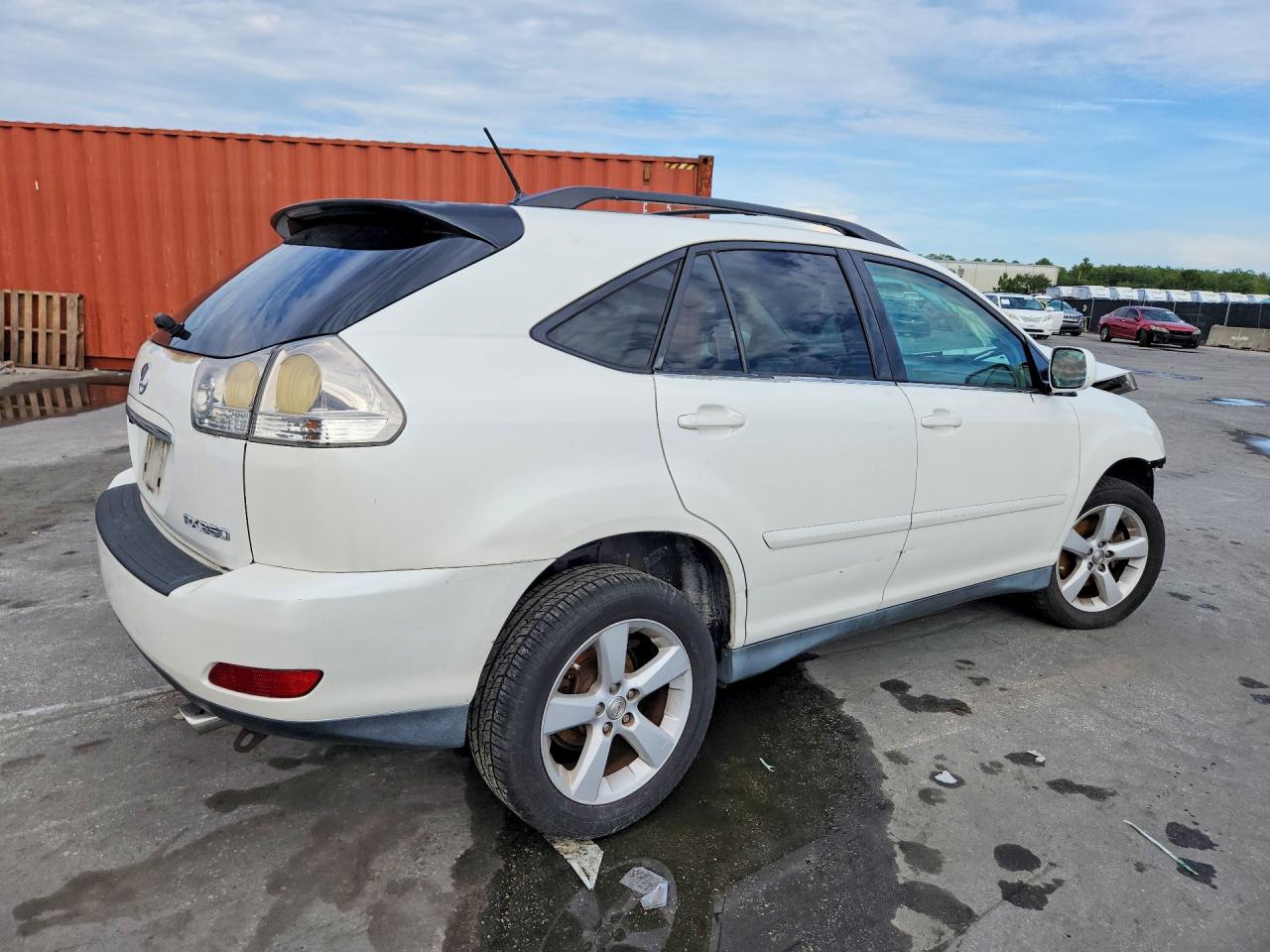 2007 Lexus Rx 350 Белый vin: 2T2GK31U47C025099