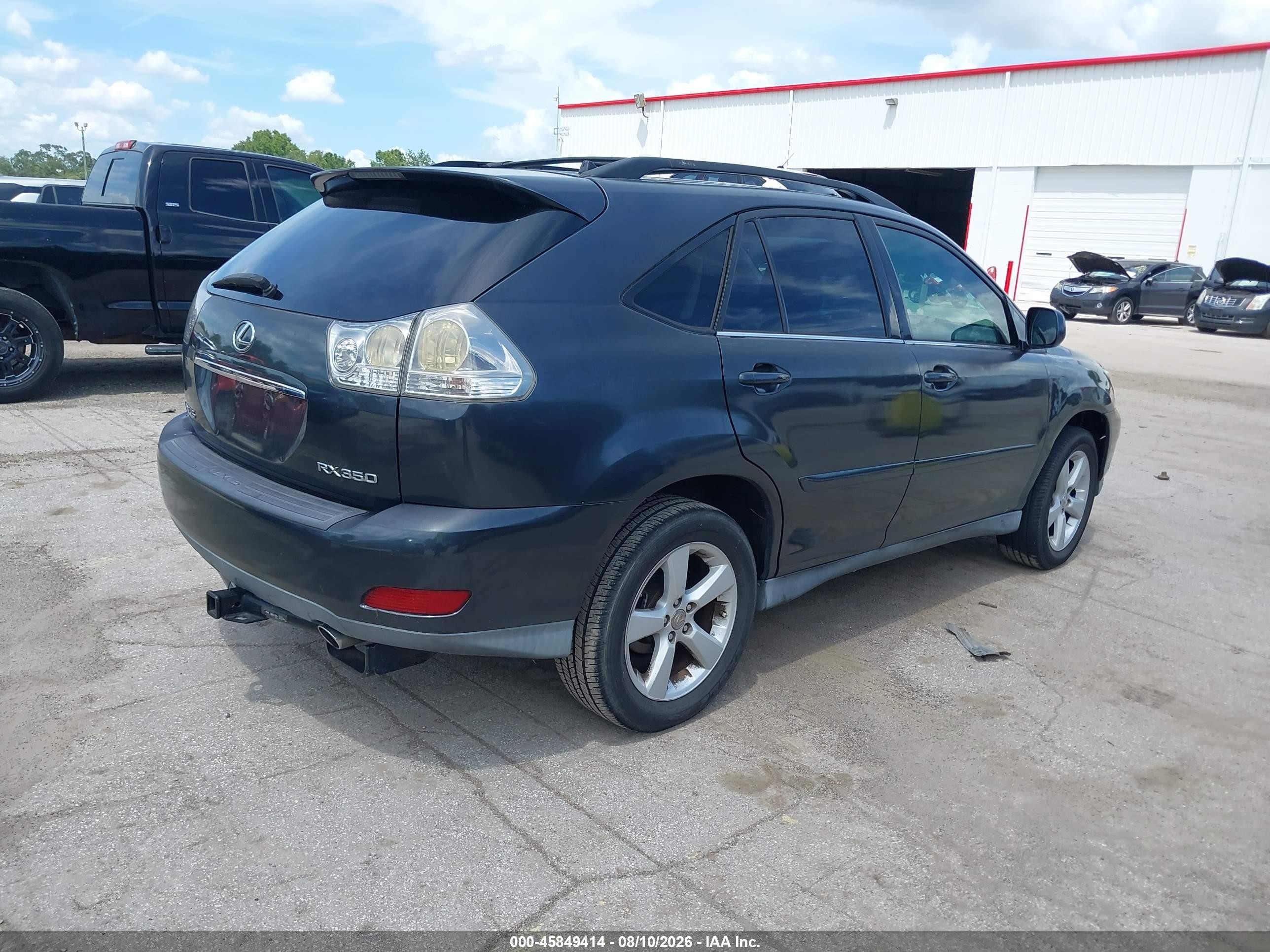 2007 Lexus Rx 350   Gray vin: 2T2GK31U47C026561