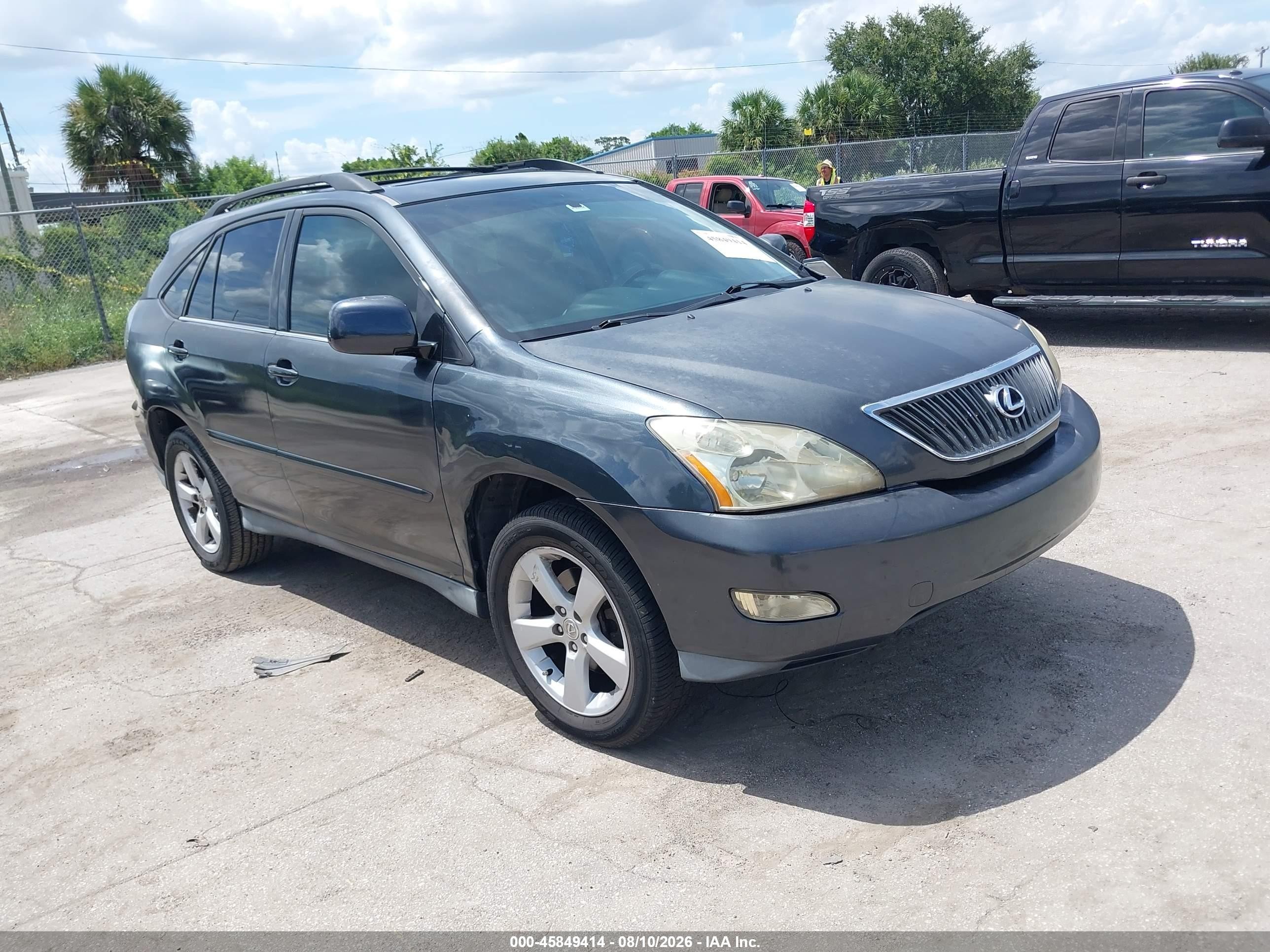 2007 Lexus Rx 350   Gray vin: 2T2GK31U47C026561