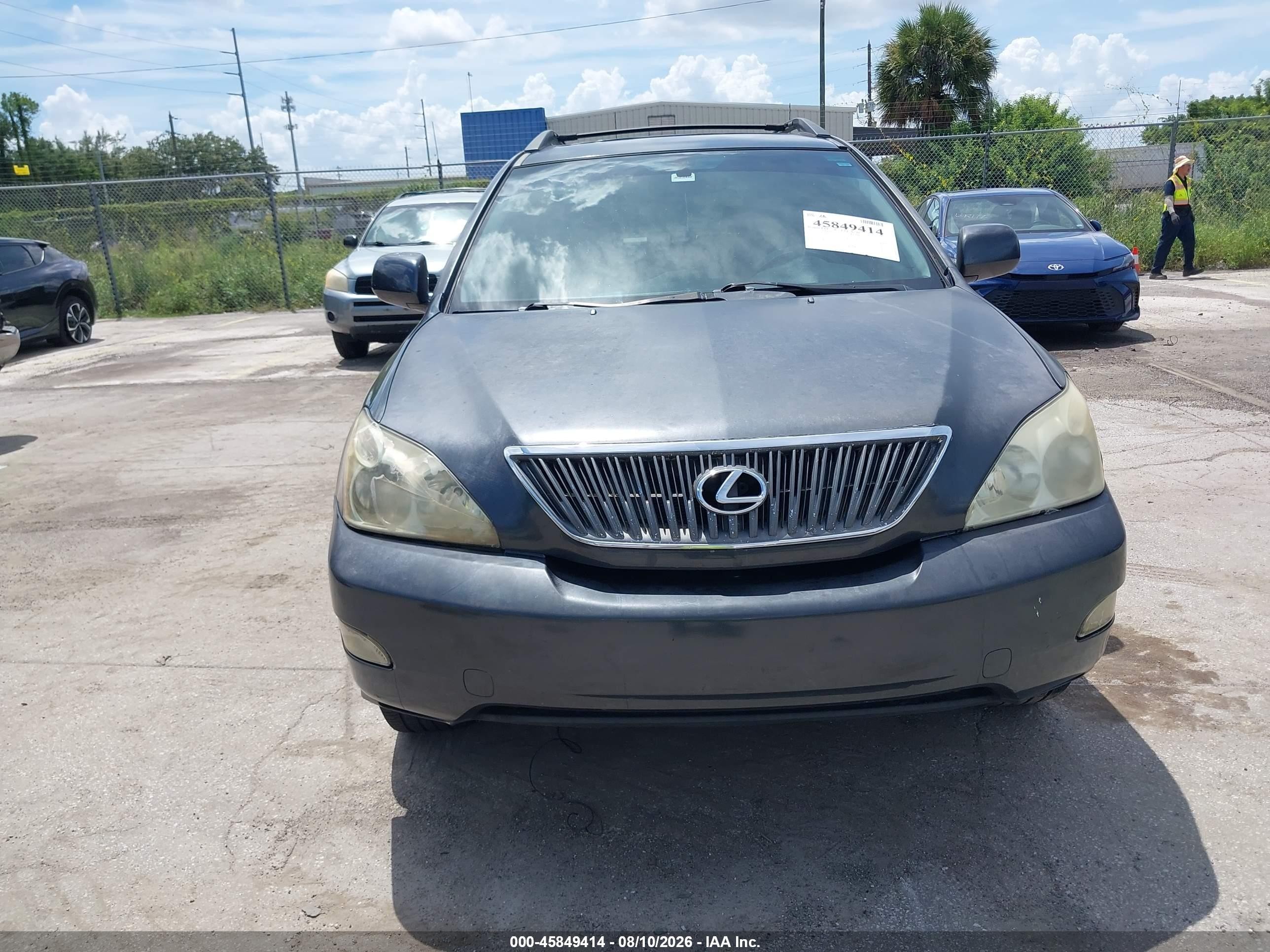 2007 Lexus Rx 350   Gray vin: 2T2GK31U47C026561