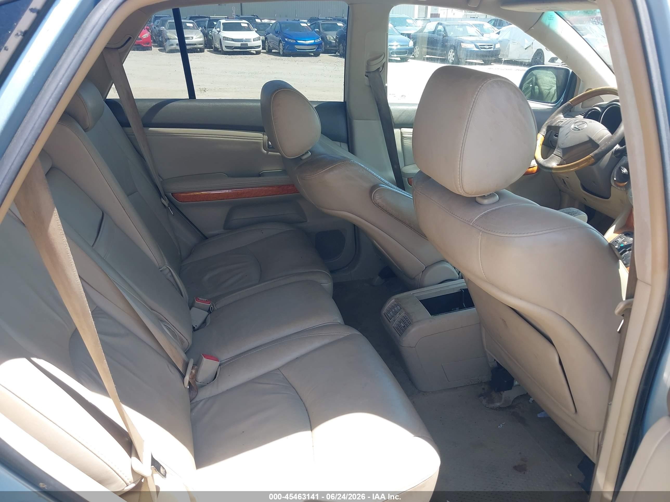 2008 Lexus Rx 350   Blue vin: 2T2GK31U48C038145