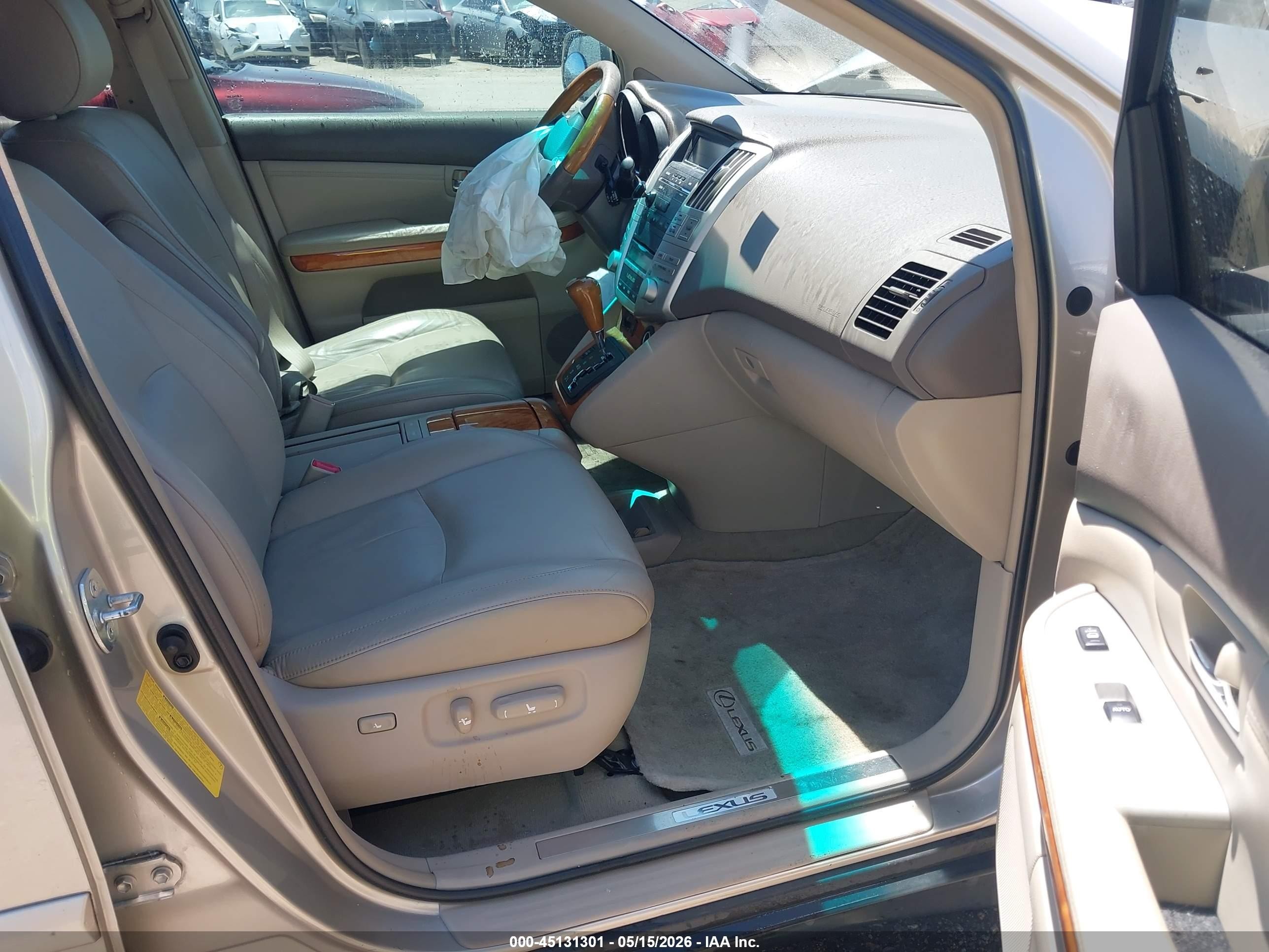 2008 Lexus Rx 350 Gold vin: 2T2GK31U48C040252