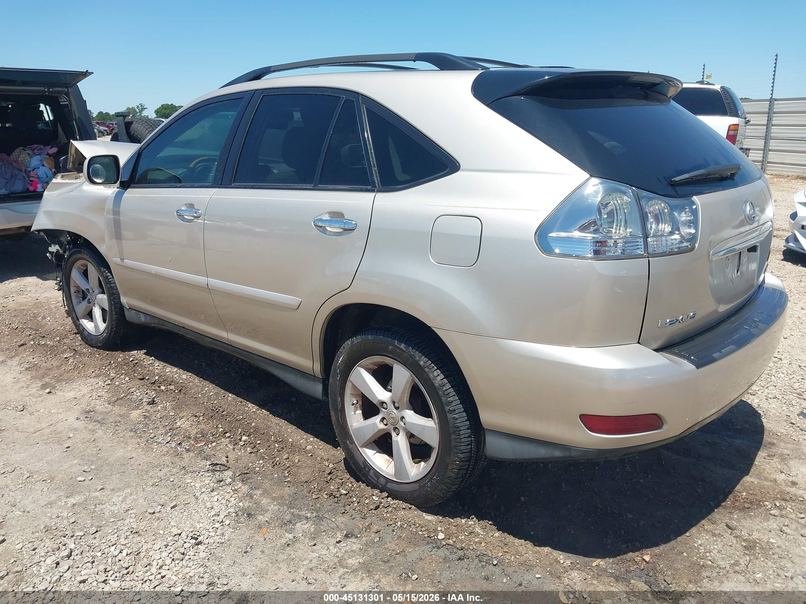 2008 Lexus Rx 350 Gold vin: 2T2GK31U48C040252