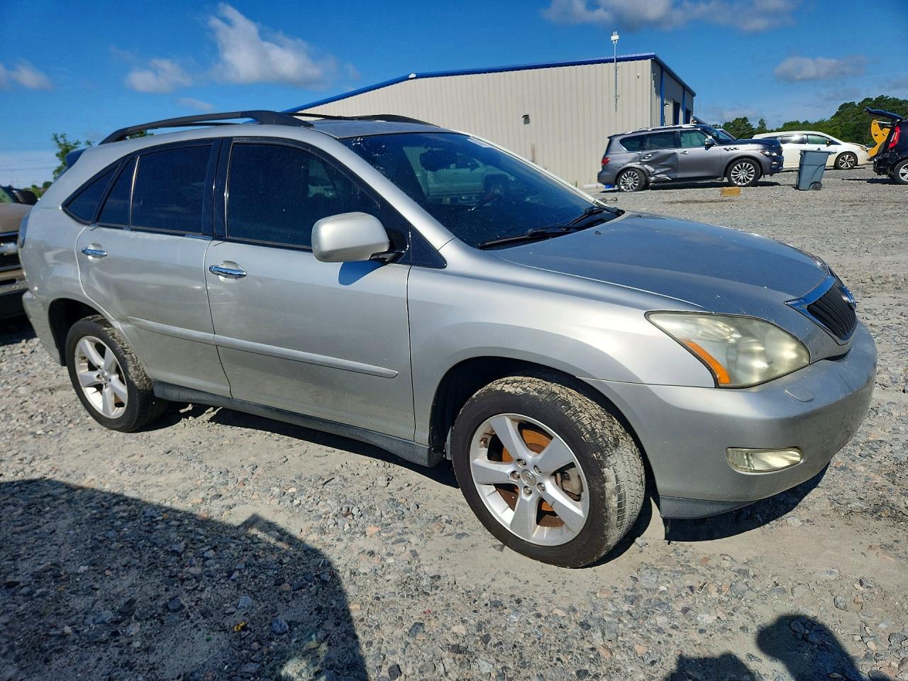 2008 Lexus Rx 350 Silver vin: 2T2GK31U48C048285