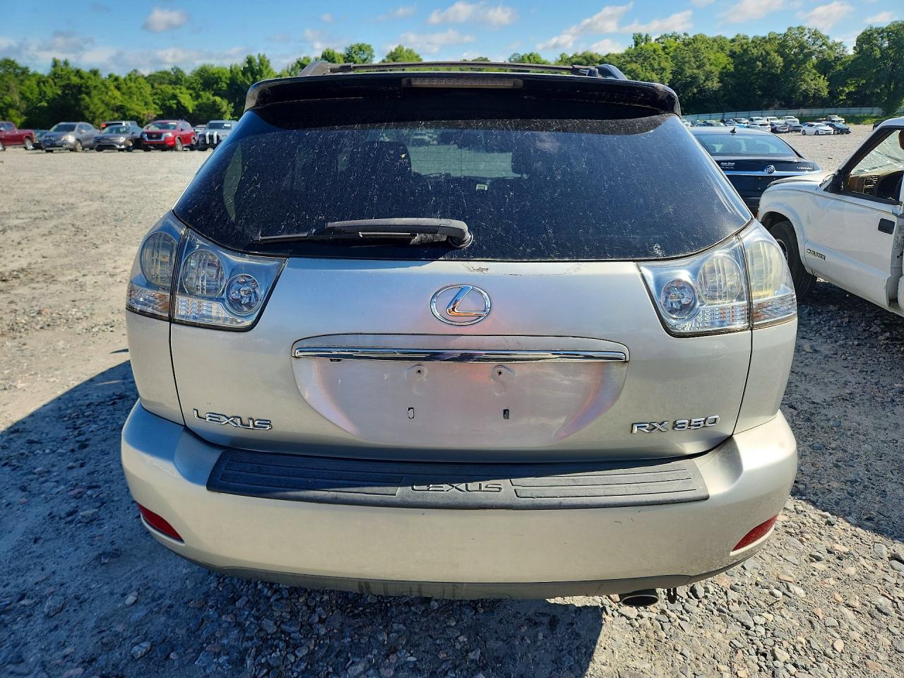 2008 Lexus Rx 350 Silver vin: 2T2GK31U48C048285