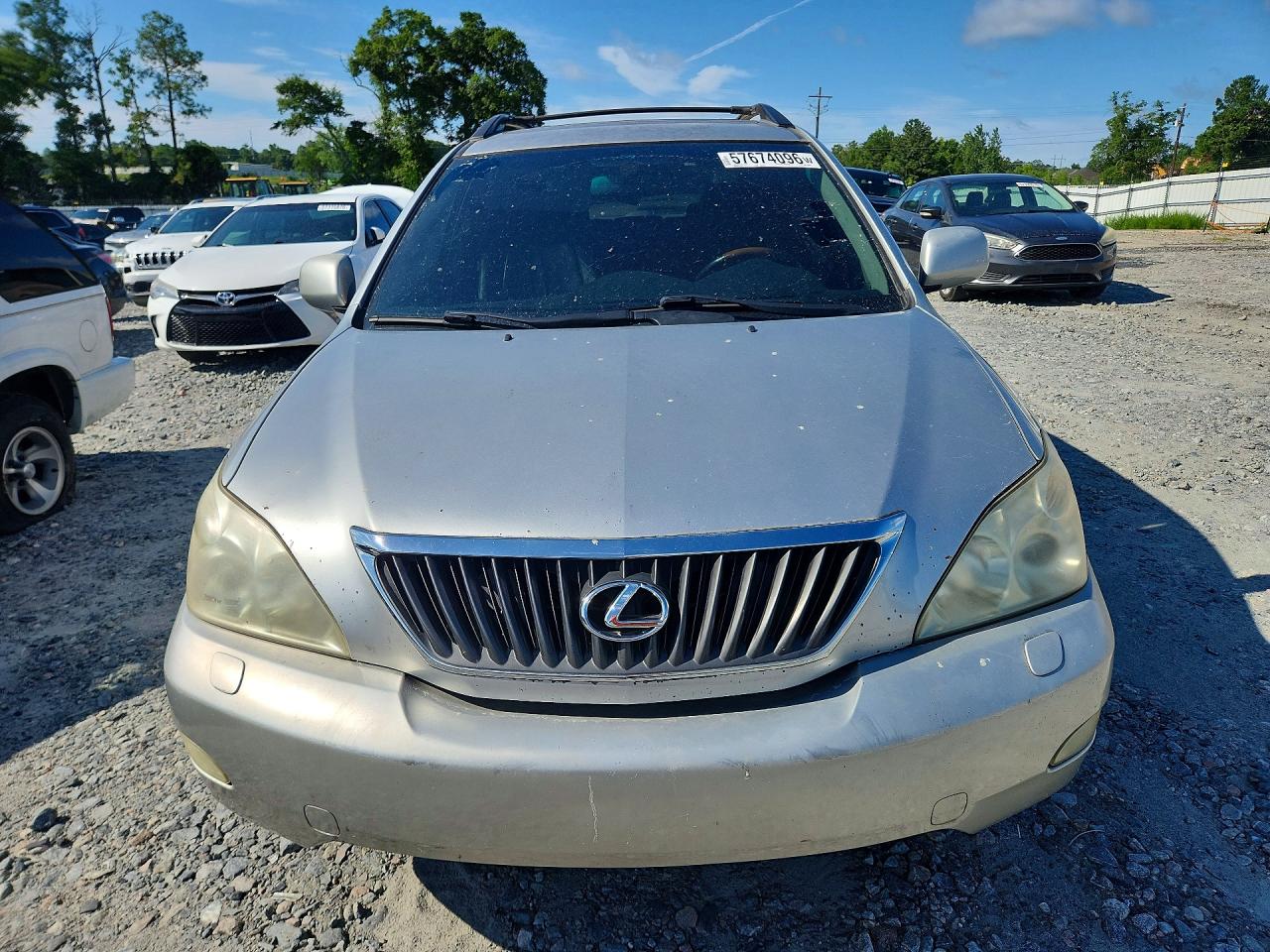 2008 Lexus Rx 350 Silver vin: 2T2GK31U48C048285